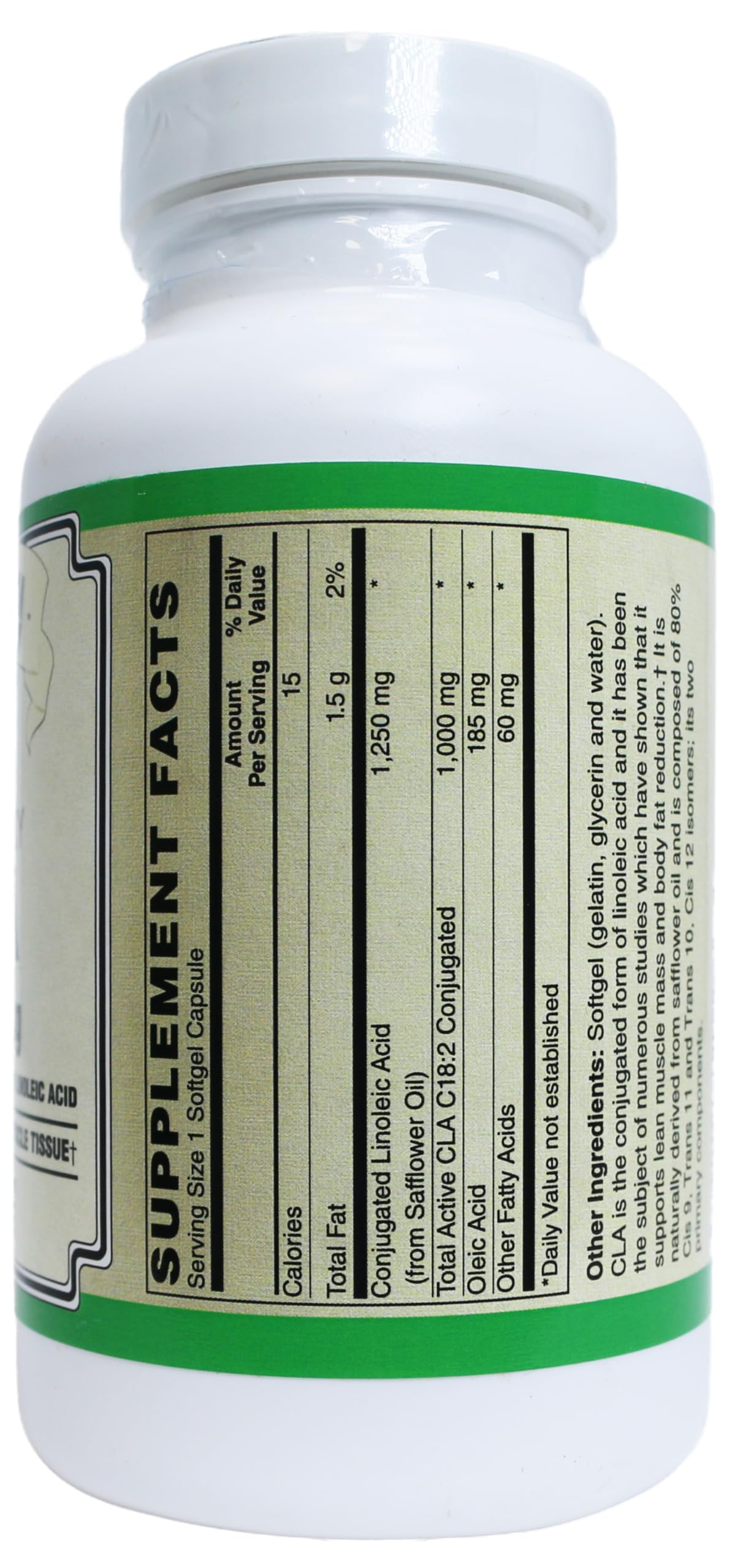 Premium CLA (Conjugated Linoleic Acid) 1250mg Softgels - High Potency 1:1 Isomer Ratio for Weight Management & Muscle Support - Ideal for Fitness Enthusiasts & Healthy Lifestyle