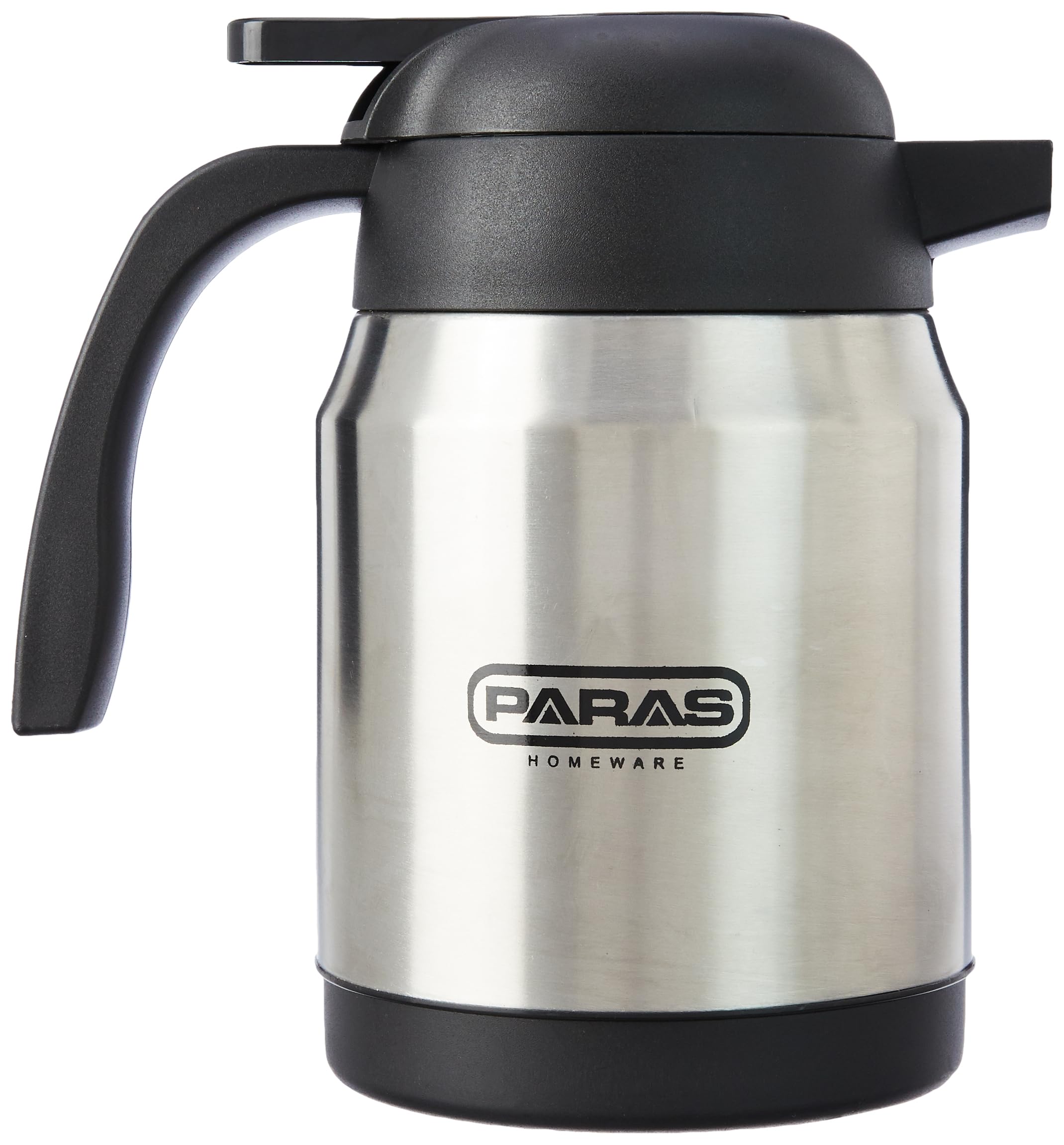 Premium Croma Insulated Stainless Steel Flask - 1050ml Leak-Proof Thermos for Hot & Cold Beverages | Food Grade Plastic Lid | Double Wall Vacuum Insulation | Perfect for Camping, Office & Travel | Paras Homeware Thermoware