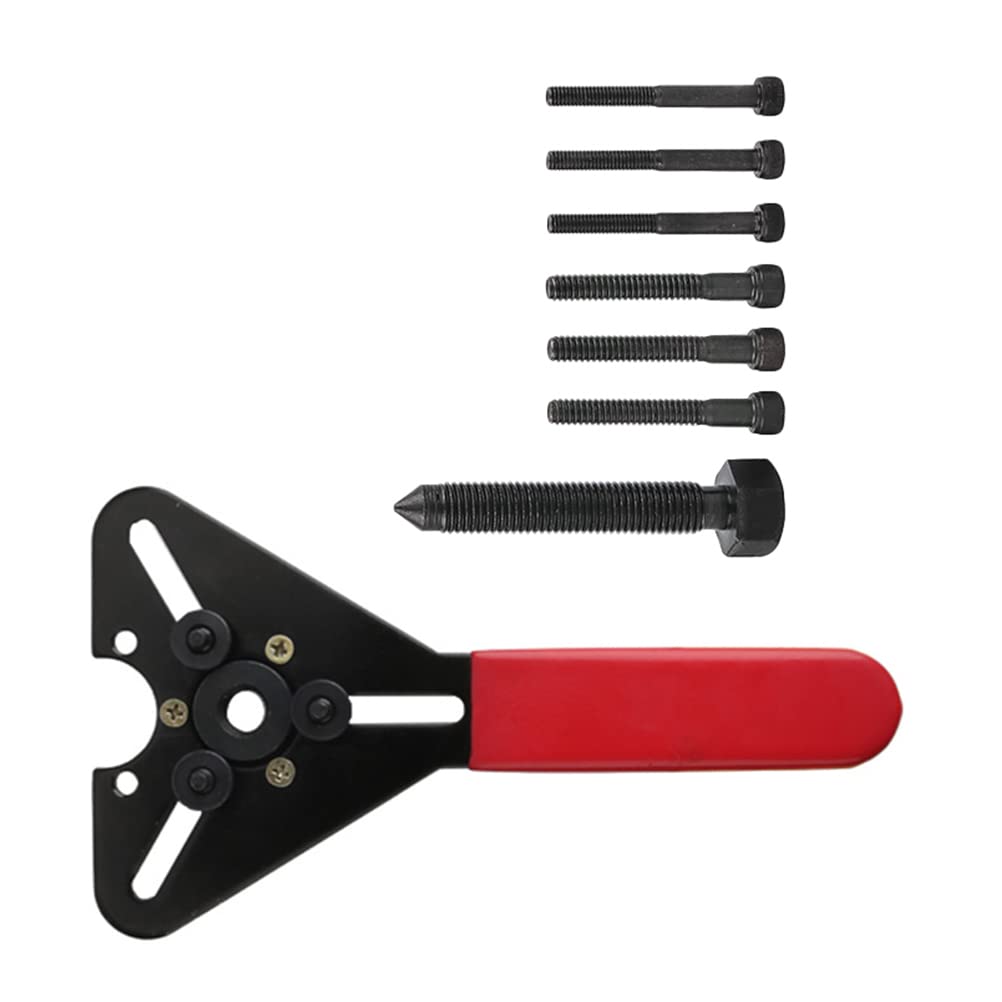 **Hemoton 1 Set Car A/C Compressor Clutch Remover Tool Kit - Hub Puller & Auto Wrench for Professional Mechanics - Perfect for A/C Repair & Automotive Maintenance**