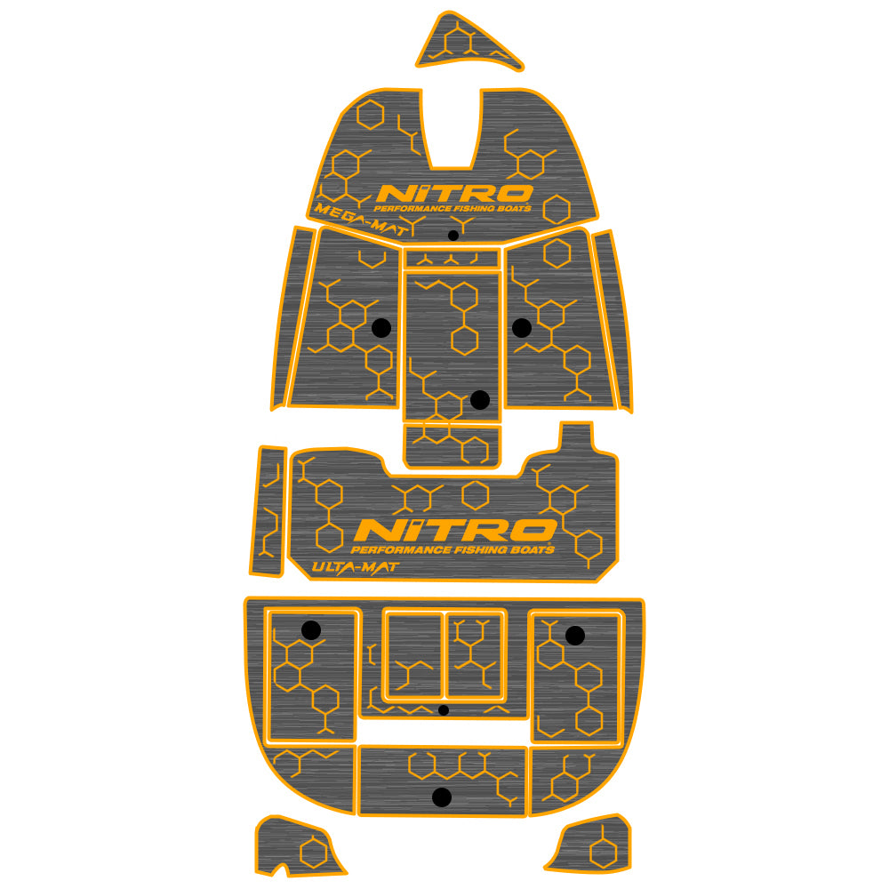 Hennessey Outdoors Ulta Mat Boat Flooring for 2017-2019 Nitro Z17 - Non-Slip Marine Deck Covering for Fishing & Water Sports