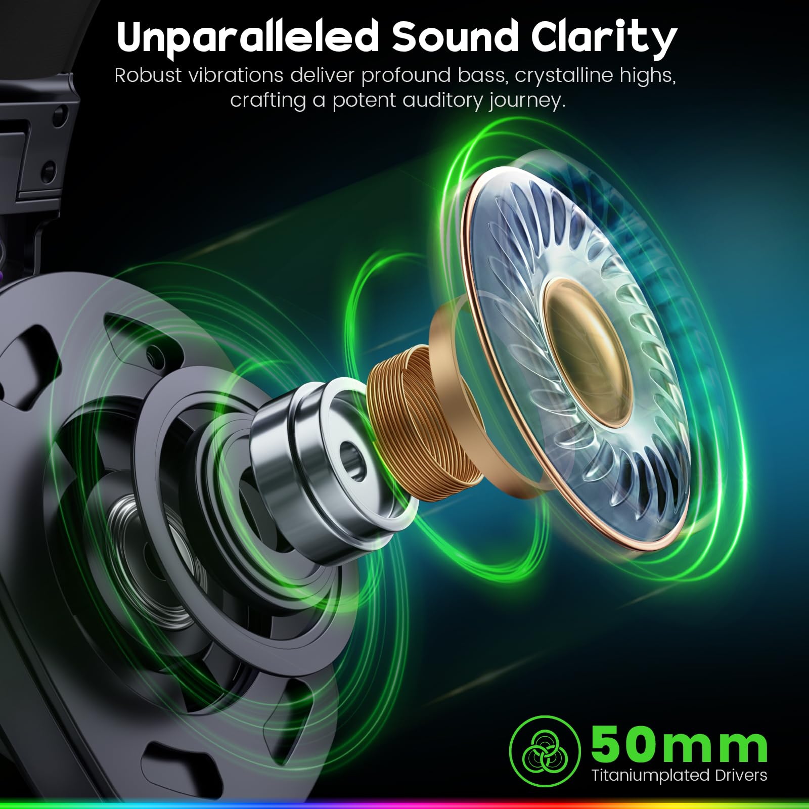 Best Wired Gaming Headset for Xbox Series X|S, Xbox One, PS4, PS5, Nintendo Switch, PC & Mobile - 50mm Drivers, Surround Sound, ENC Noise Cancelling Mic & Memory Foam Ear Cushions - Perfect for Competitive Gaming, Streaming & Online Chat