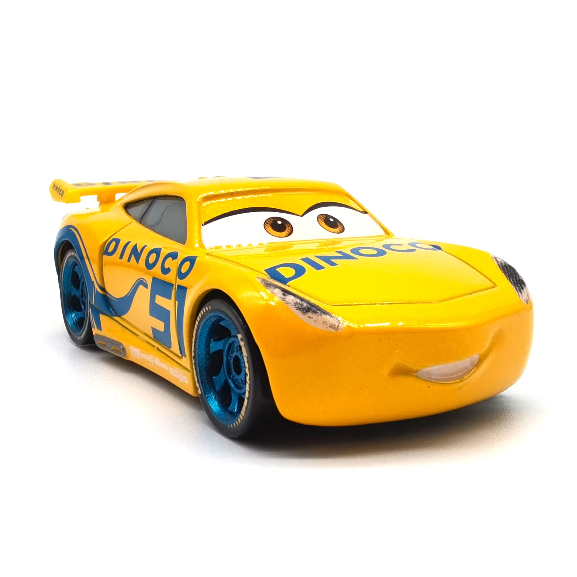 **Disney Pixar Cars Movie Diecast Toy Vehicles - Cruz Ramirez, Lightning McQueen (Cars 2 & 3) - Metal Collectible for Kids & Adults - Perfect for Playtime, Gifts & Display**