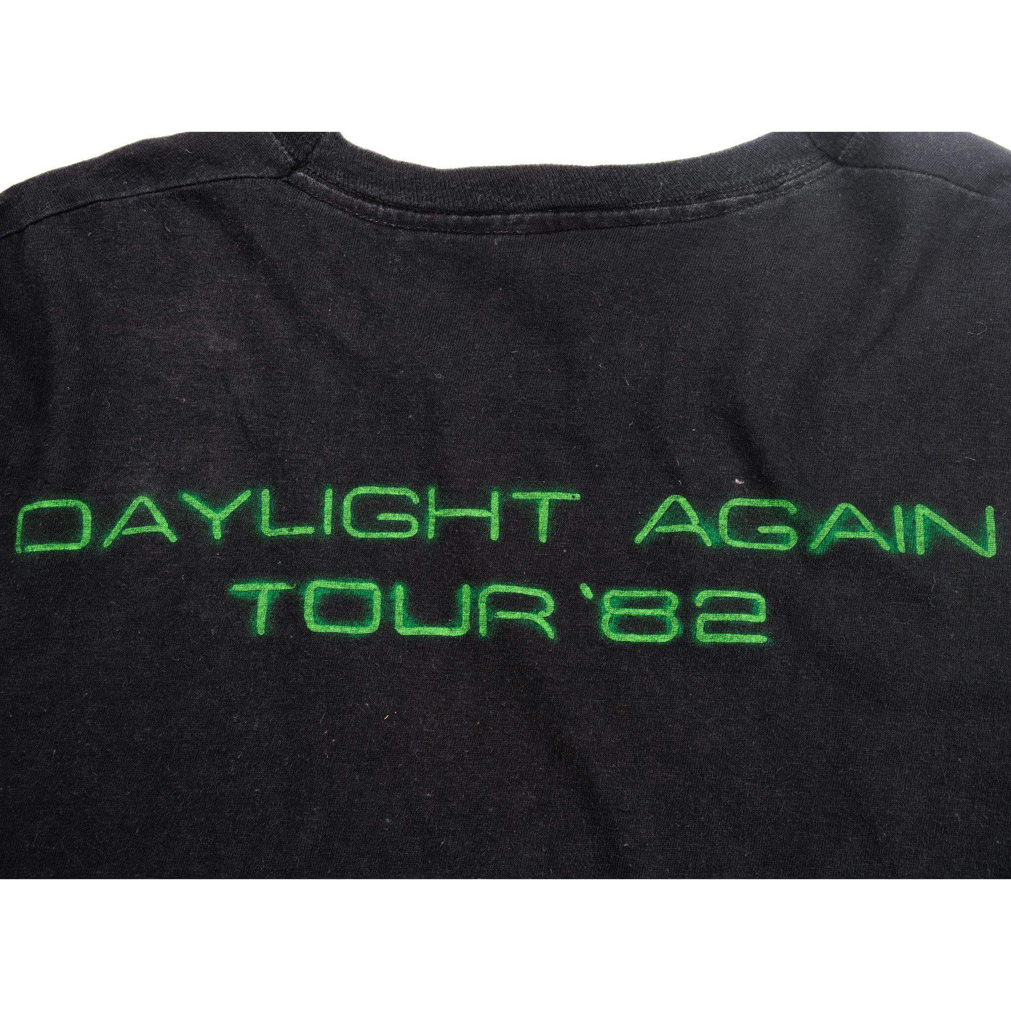 Vintage Crosby Stills & Nash Daylight Again Tour 1982 T-Shirt - Medium, Made in USA - Classic Rock Band Tee for Concerts & Casual Wear