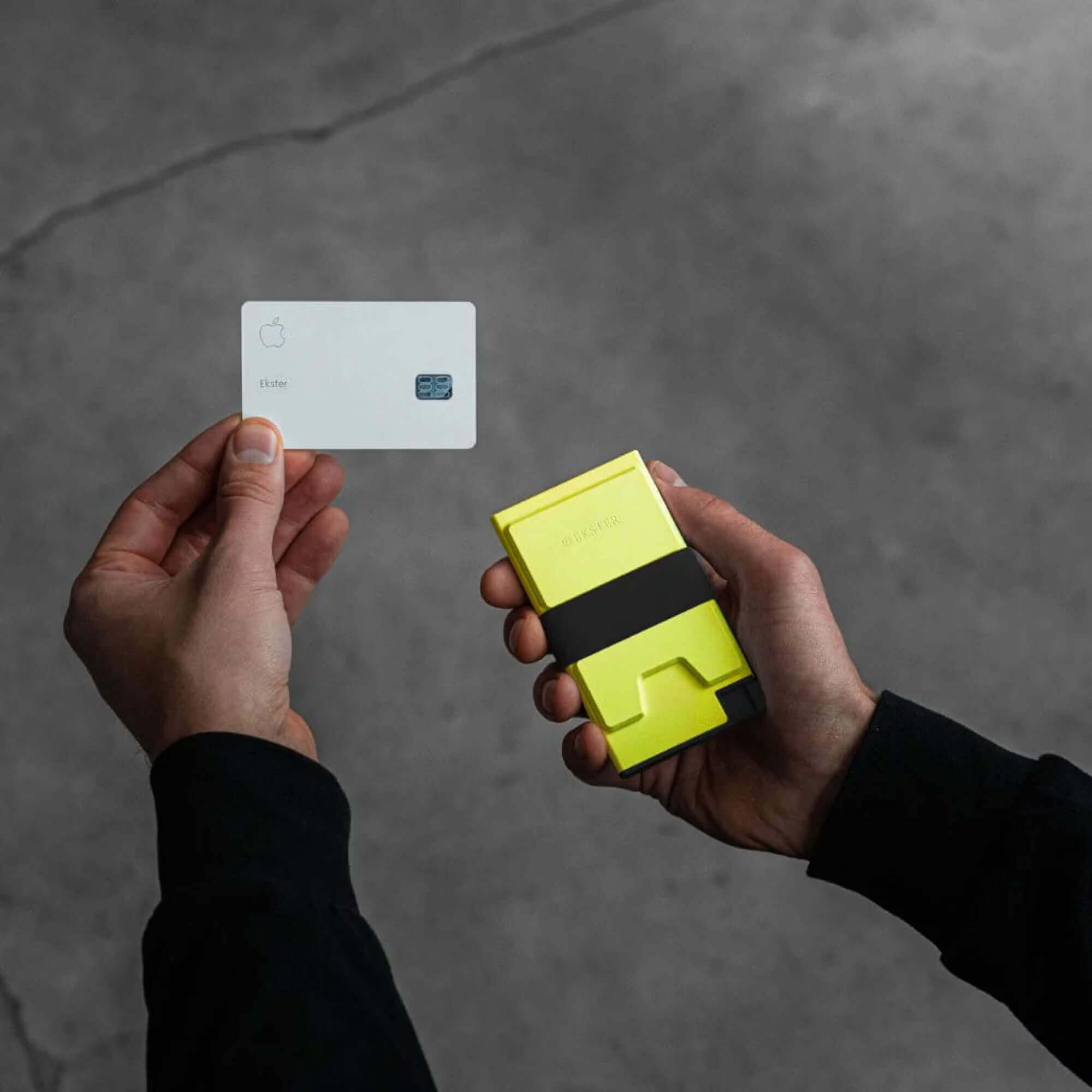 Ekster Pro RFID Blocking Aluminum Card Holder - Slim Minimalist Wallet for Men & Women - Perfect for Travel, Business & Everyday Carry