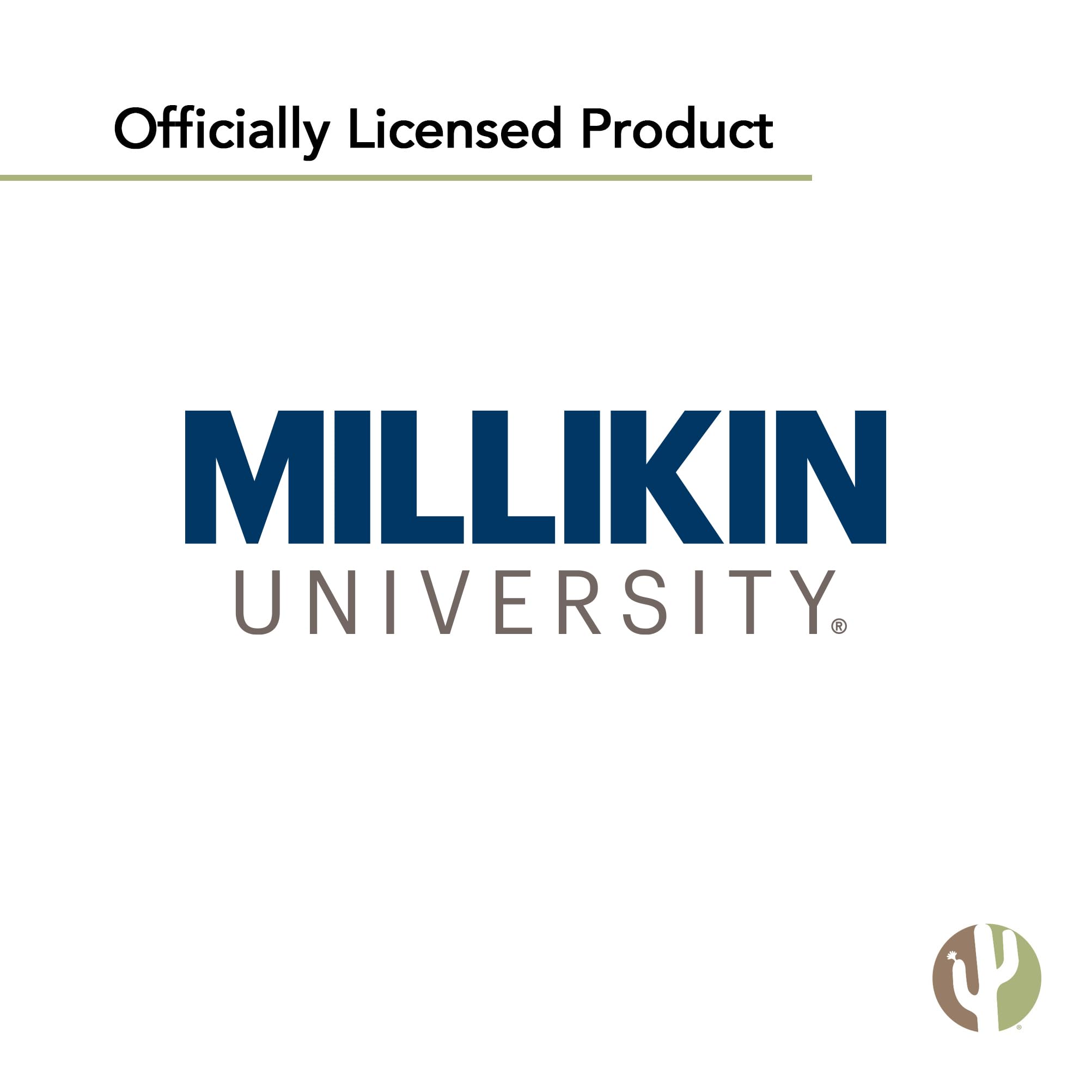 Desert Cactus Millikin University Sticker - MU Big Blue Vinyl Decals for Laptop, Water Bottle, Car & Scrapbook - Premium T2 Vinyl Stickers for College Pride, Dorm Decor & School Spirit | Perfect for Students, Alumni & Fans