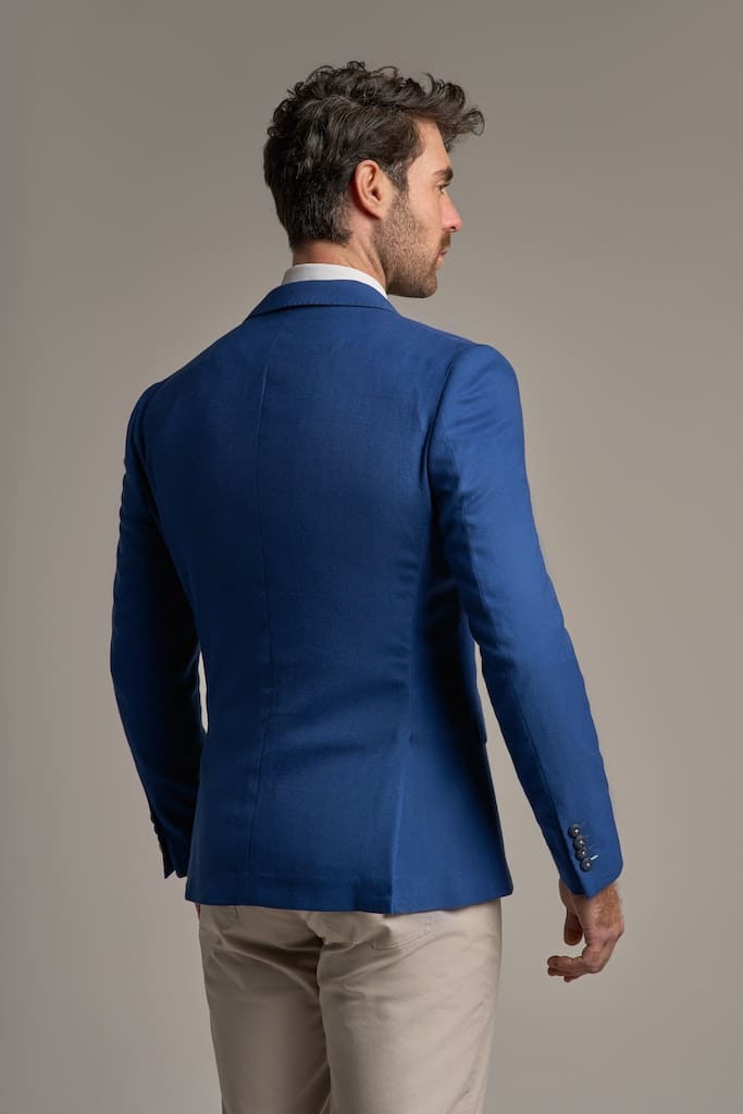 Cavani Romeo Men's Double Breasted Electric Blazer - Stylish Formal Jacket for Business, Office & Evening Events