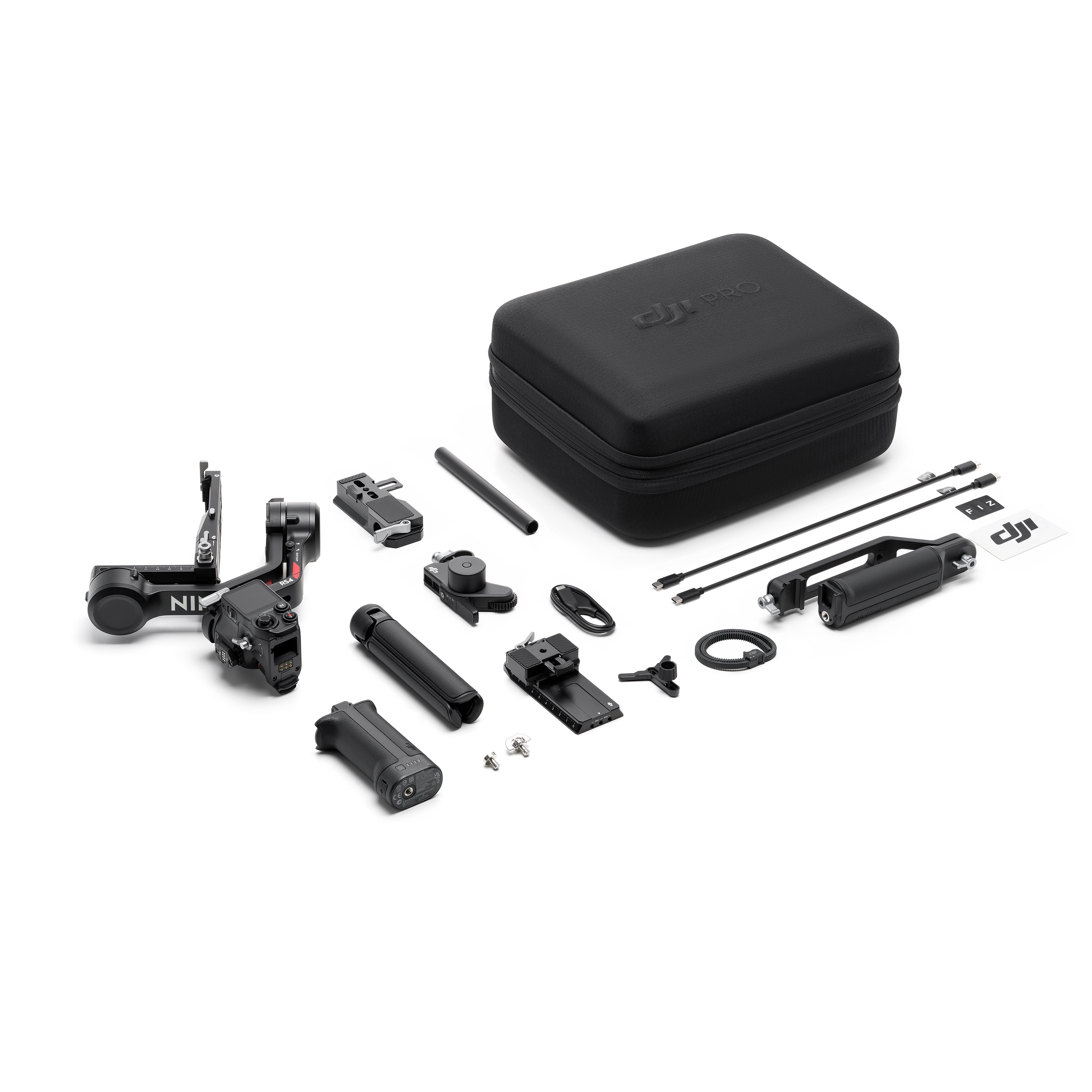 DJI RS 4 Combo - 3-Axis Gimbal Stabilizer for Mirrorless/DSLR Cameras | Professional Video Stabilization for Filmmaking, Vlogging & Content Creation