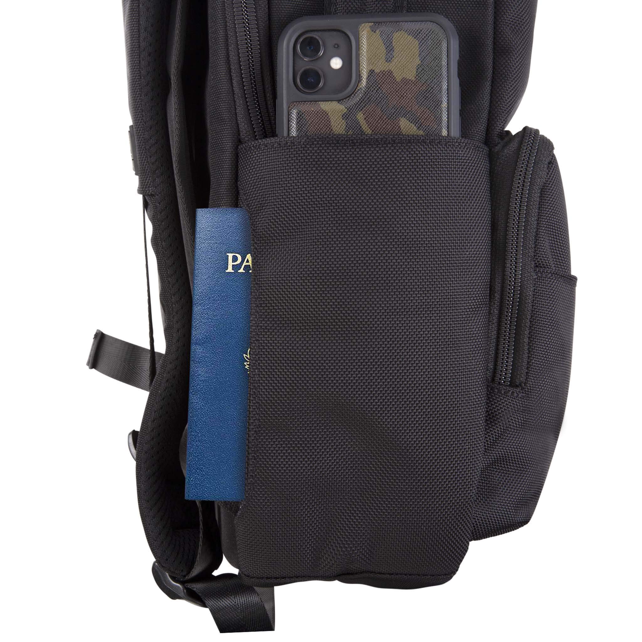 HEX Waterproof Backpack with Wireless Charging Pocket - Fits 16 Inch Laptop for Travel, Work & Outdoor Adventures