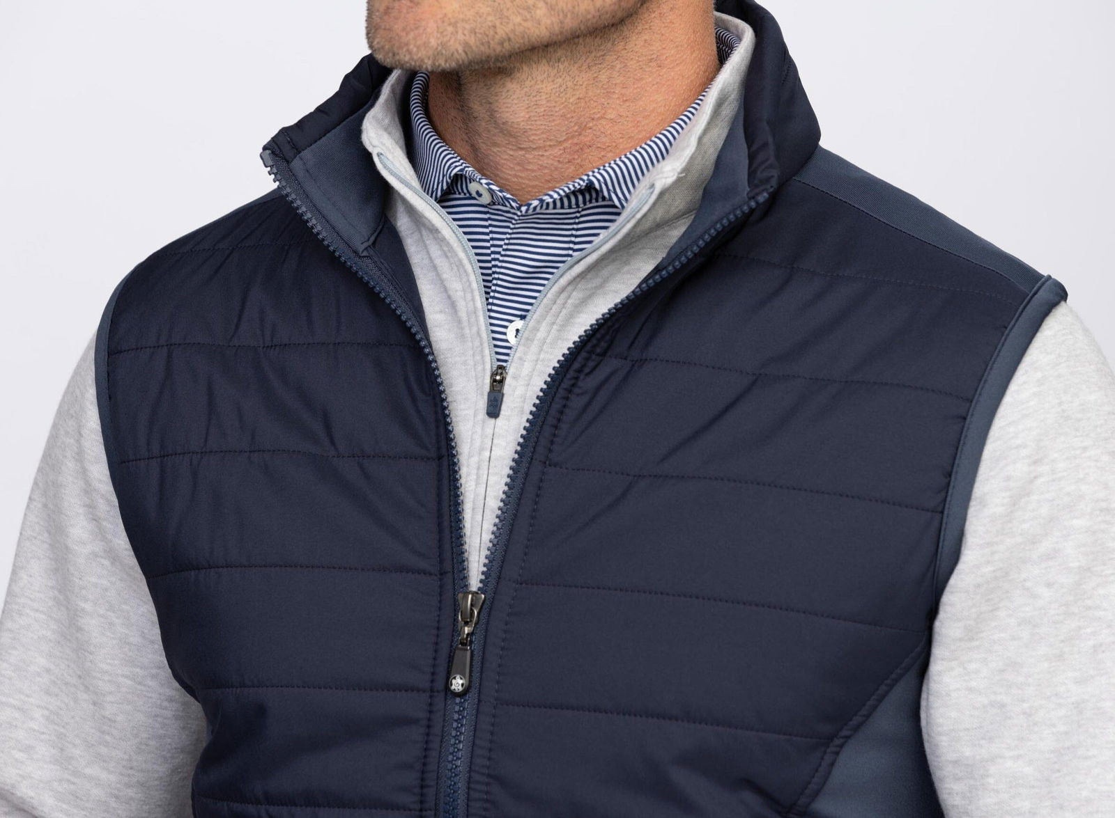 Men's Lightweight Fusion Quilted Vest - Water-Resistant Puffer Jacket for Outdoor Hiking, Camping & Winter Layering | Warm Insulated Bodywarmer for Cold Weather