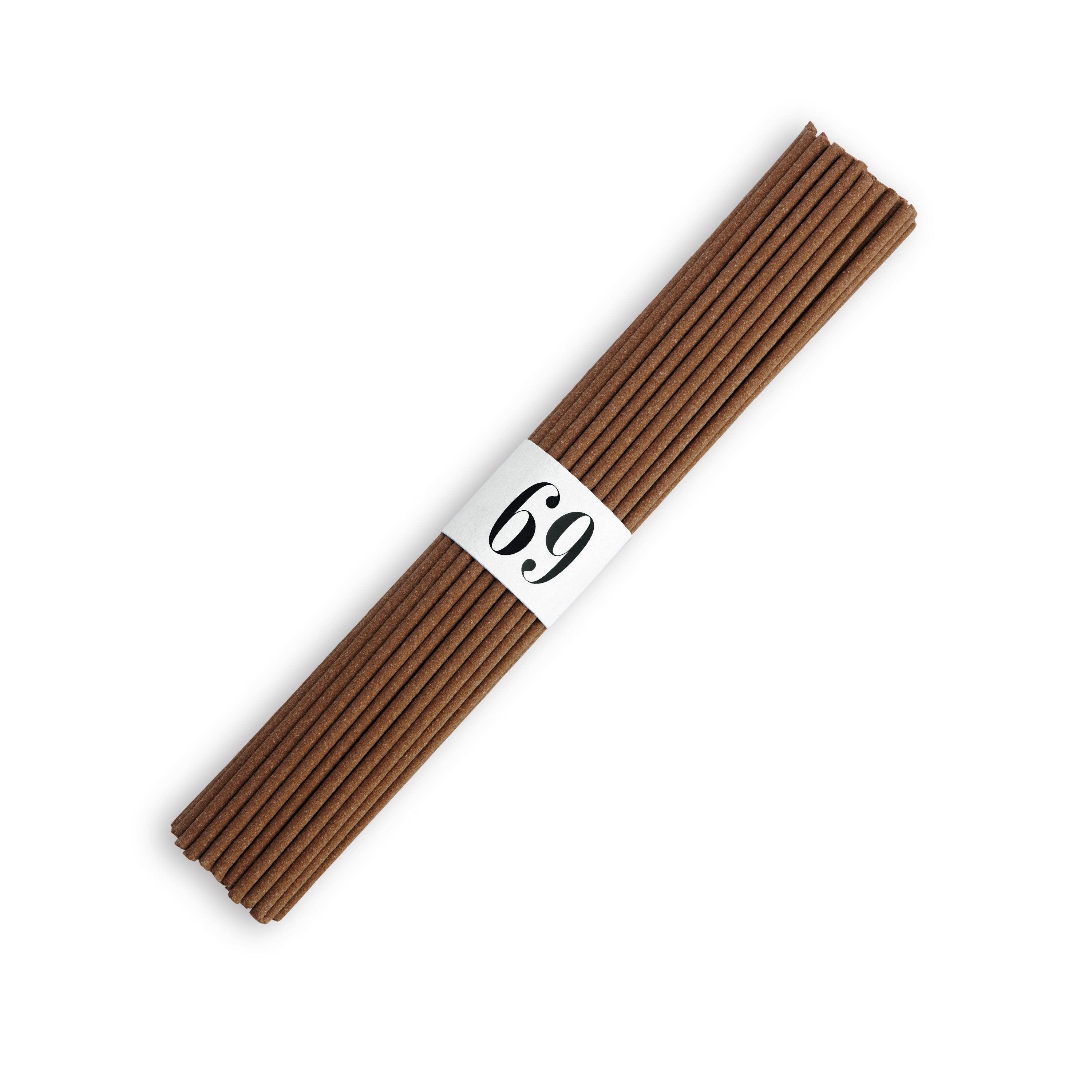 Oh Mon Dieu No.69 Premium Incense Sticks - 60 Count | Long Lasting Aromatic Sticks for Meditation, Yoga, Relaxation & Home Fragrance
