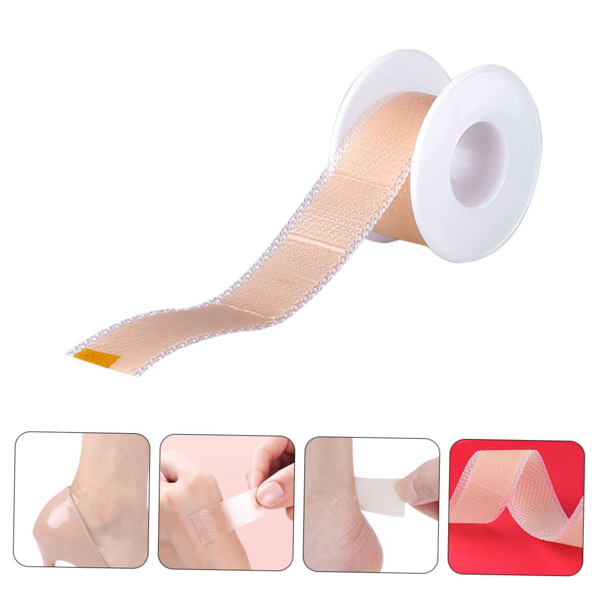 Non-Slip Shoe Sole Protectors for Women - Self-Adhesive High Heel Cushion Tape, Anti-Skid Forefoot Pads & Grips for Shoes - Perfect for Work, Parties, and Long Wear Comfort