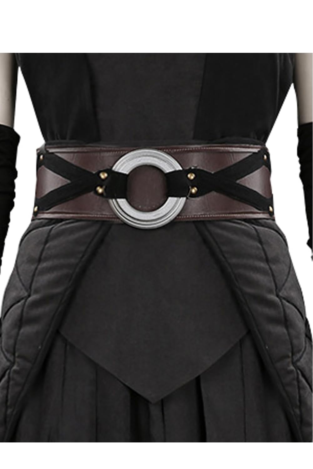 Women's Medieval Knight Costume Set - Warrior Halloween Outfit with Tunic & Pants for Adults | Renaissance Fair, Cosplay, LARP & Halloween Party Costume