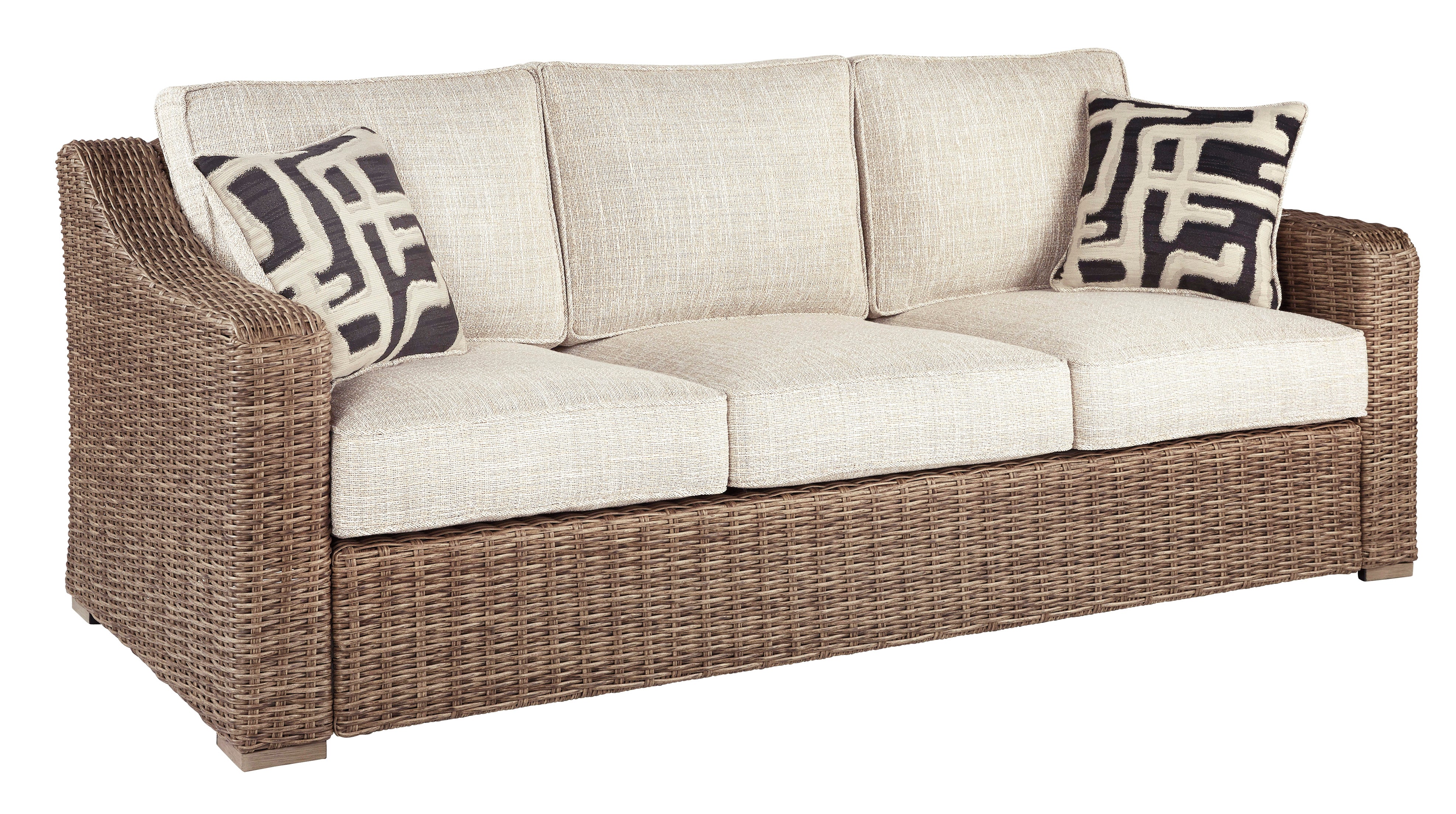 Beachcroft Swivel Lounge Chair - 360° Rotating Patio Furniture with Adjustable Backrest - Perfect for Poolside, Backyard, and Outdoor Relaxation