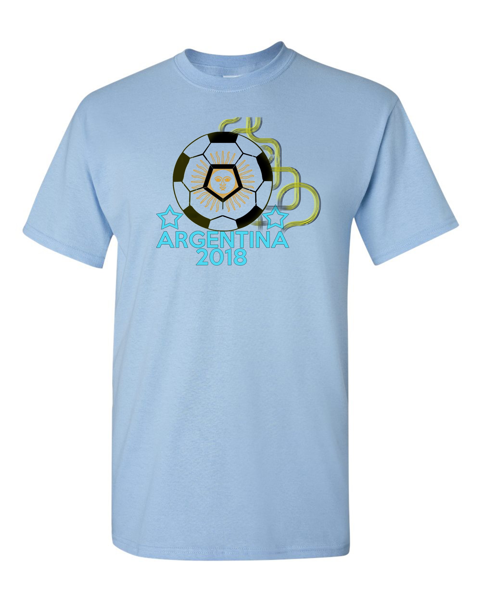 Argentina Soccer Jersey for Men - Premium Quality DT T-Shirt - World Cup & Fan Apparel - Perfect for Game Day, Sports Events & Casual Wear