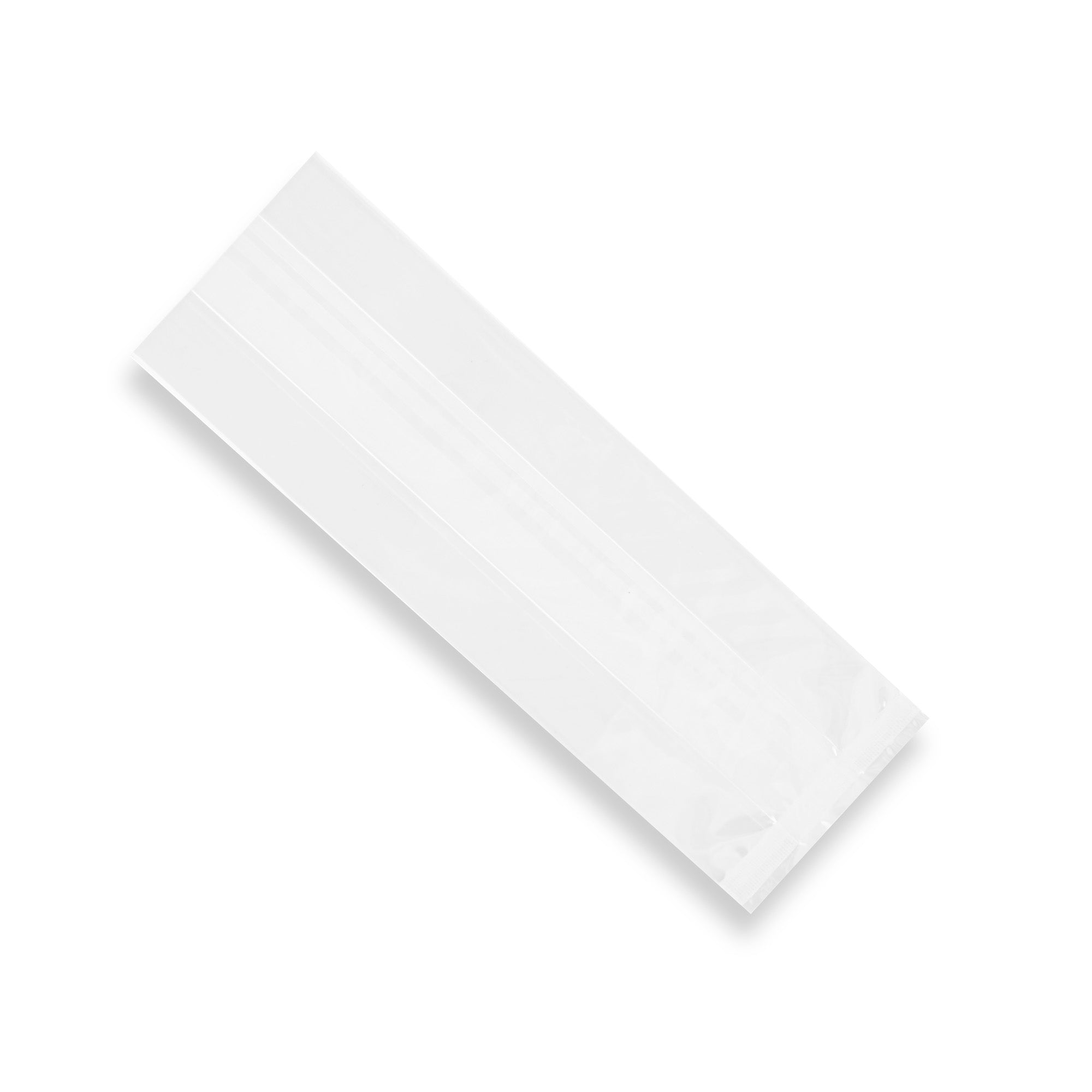 Clear Plastic Gusset Bags - High Clarity, Heat Sealable, 3.5