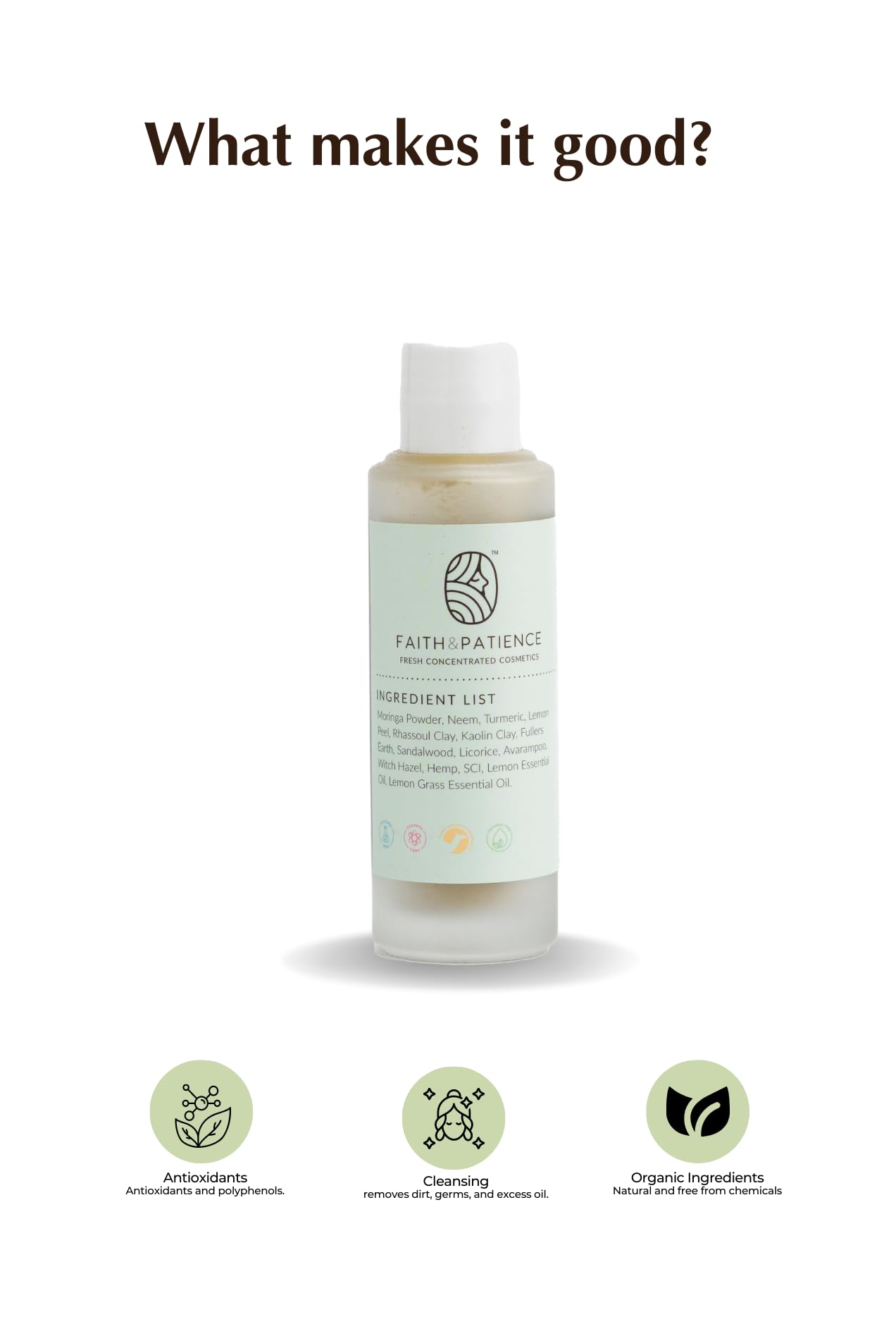 Butterfly Blue Powder Face Wash - Natural Exfoliating Cleanser for Glowing Skin | Gentle Daily Use & Travel-Friendly Skincare
