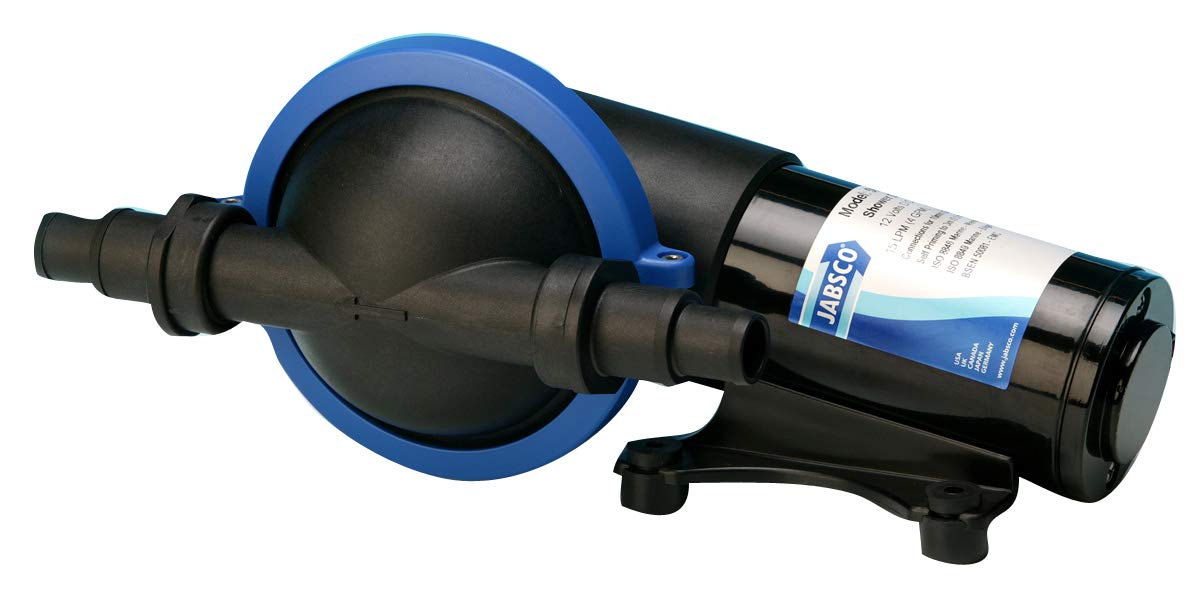 Rule Dry Bilge Pump with Panel Switch - Automatic Marine Boat Water Removal System for Yachts, Sailboats & Fishing Vessels