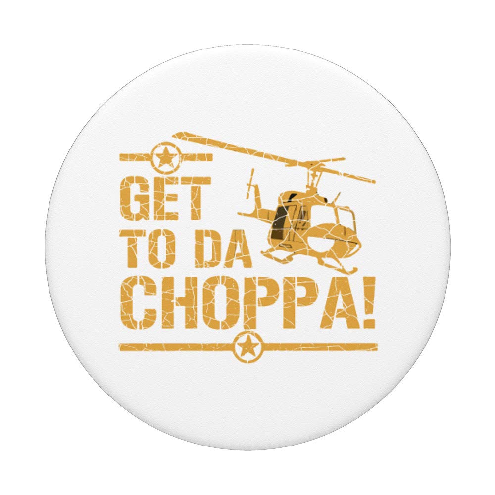 Get to the Choppa II PopSockets PopGrip - Interchangeable Phone & Tablet Stand with Swappable Top | Perfect for Gaming, Travel & Daily Use