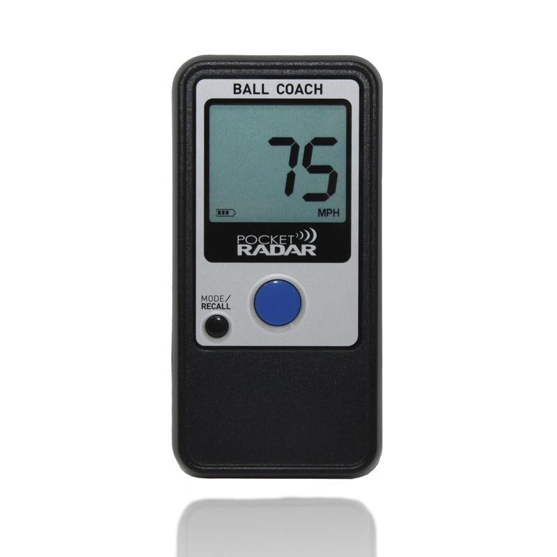 Ball Coach Pocket Radar - Baseball & Softball Speed Training Tool for Pitchers & Hitters | Perfect for Practice Sessions, Games & Player Development