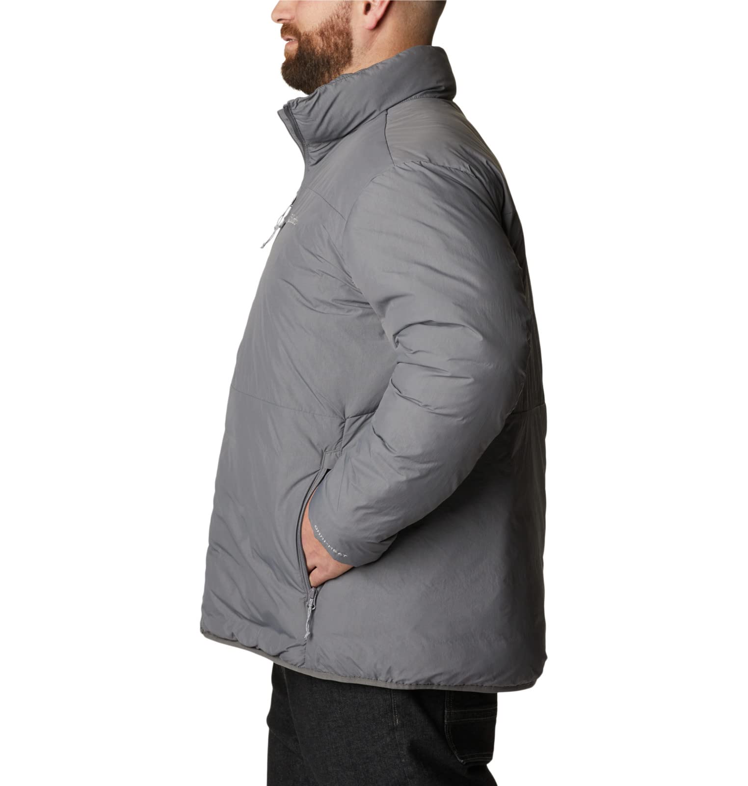 Columbia Men's Grand Wall Jacket - Waterproof Hiking Jacket for Outdoor Adventures | Windproof & Breathable Raincoat for Camping, Trekking & Travel