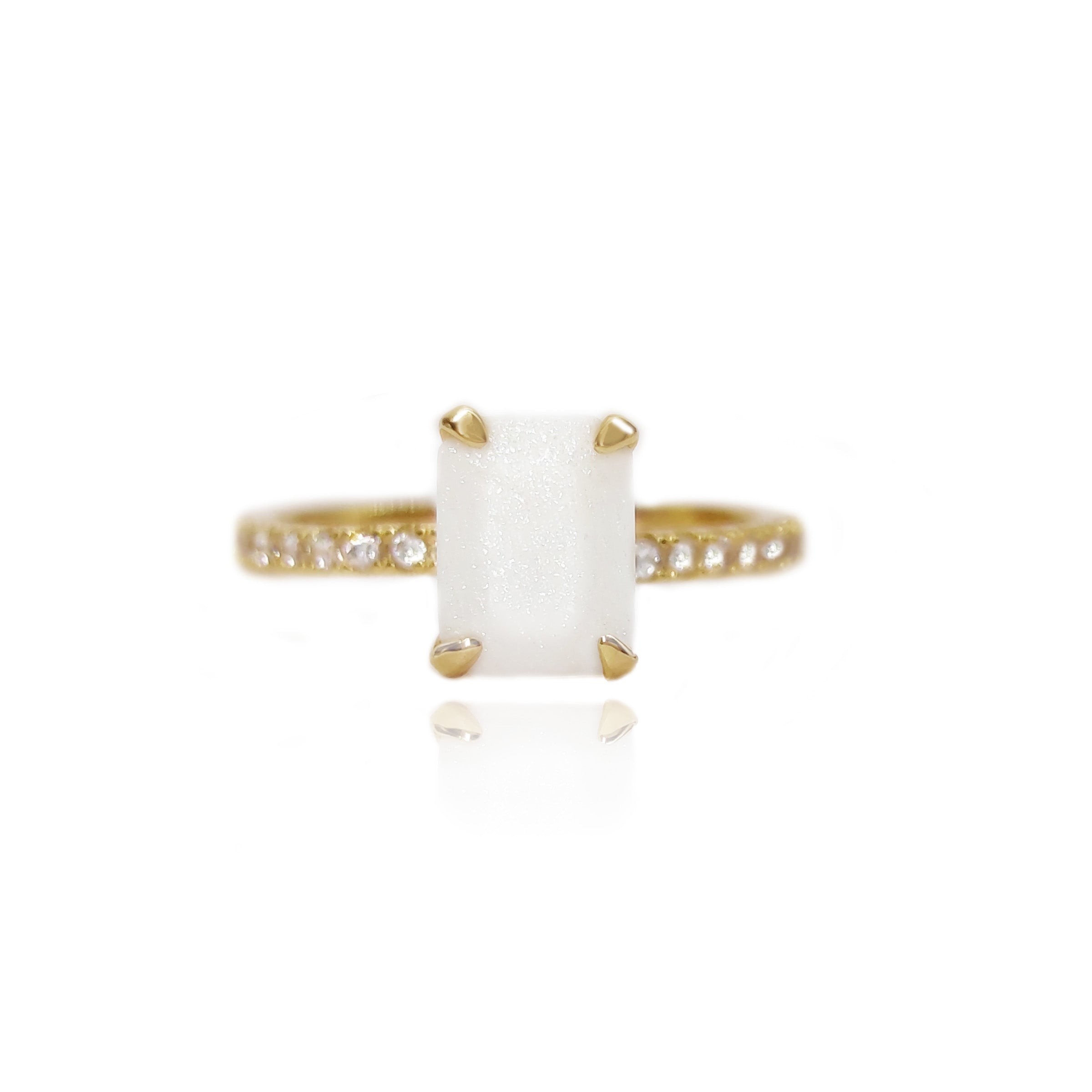 Ethereal Breastmilk Ring - Sterling Silver Keepsake Jewelry for Nursing Moms | Perfect Mother's Gift & Memorial Jewelry for Breastfeeding Mothers