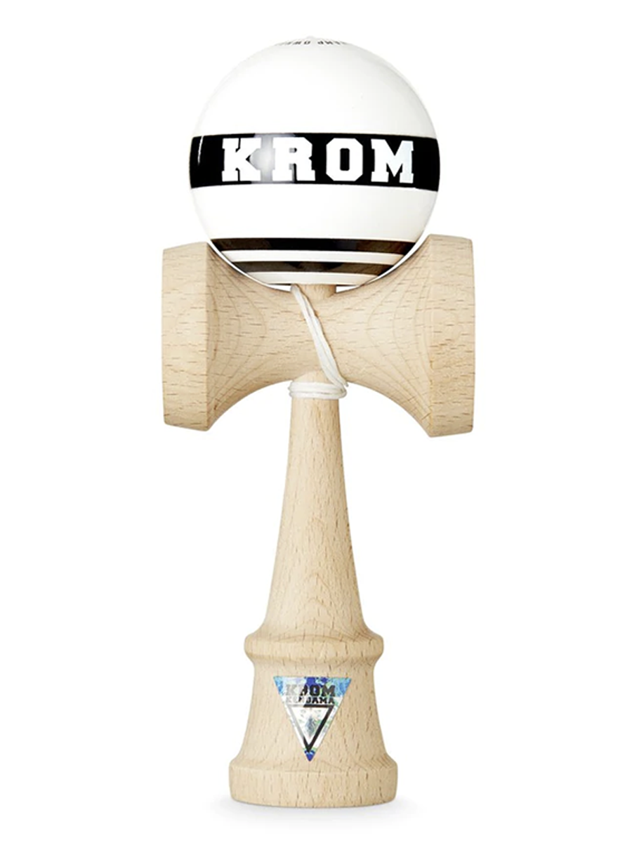 Krom Strogo Kendama - Premium Wooden Skill Toy for Beginners & Pros - Perfect for Juggling, Tricks, and Stress Relief