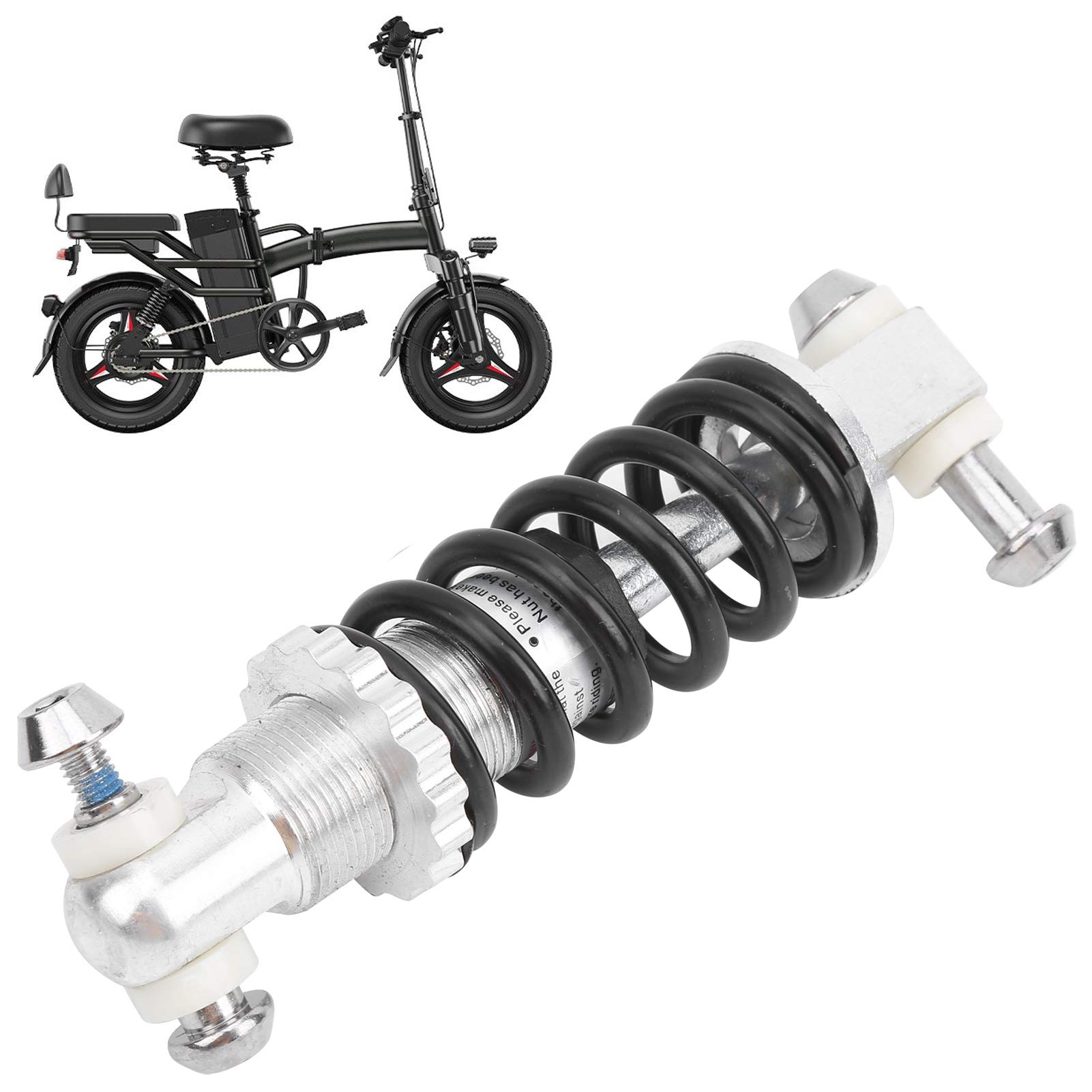 Heavy Duty 150mm x 300mm Motorcycle Rear Shock Absorber - 2000KG Load Capacity Air Suspension & Coil Spring Shock Absorber for Motorcycles, Mountain Bikes, ATVs - Perfect for Off-Roading, Trail Riding & Adventure Biking