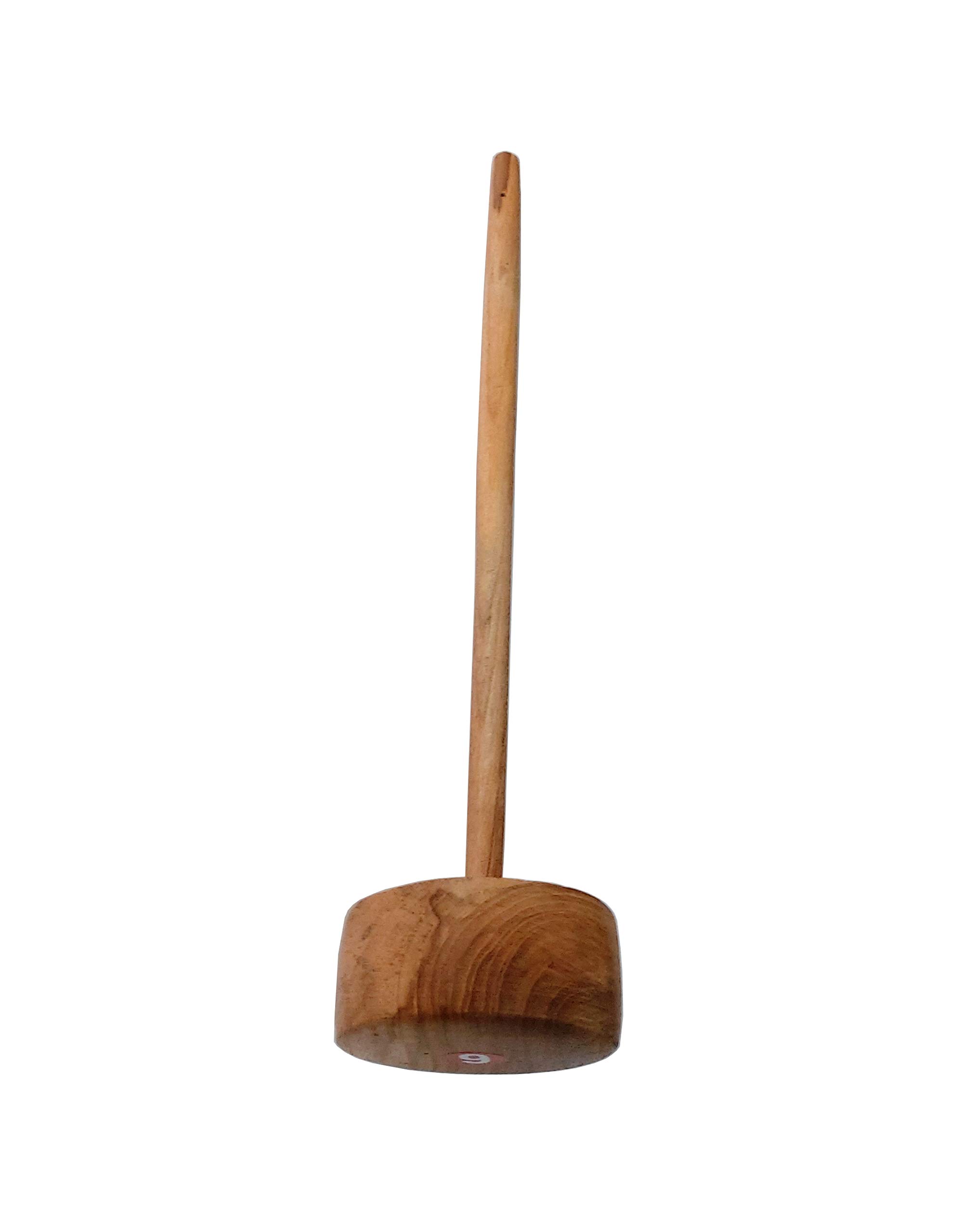 Premium Wooden Daal Ghotani - Traditional Indian Whisk Beater & Butter Milk Churner for Authentic Cooking | Handcrafted Wooden Mathani, Ravai Mixer for Lassi, Dahi, and Traditional Indian Recipes | Perfect for Home Kitchens & Cultural Cooking Enthusiasts
