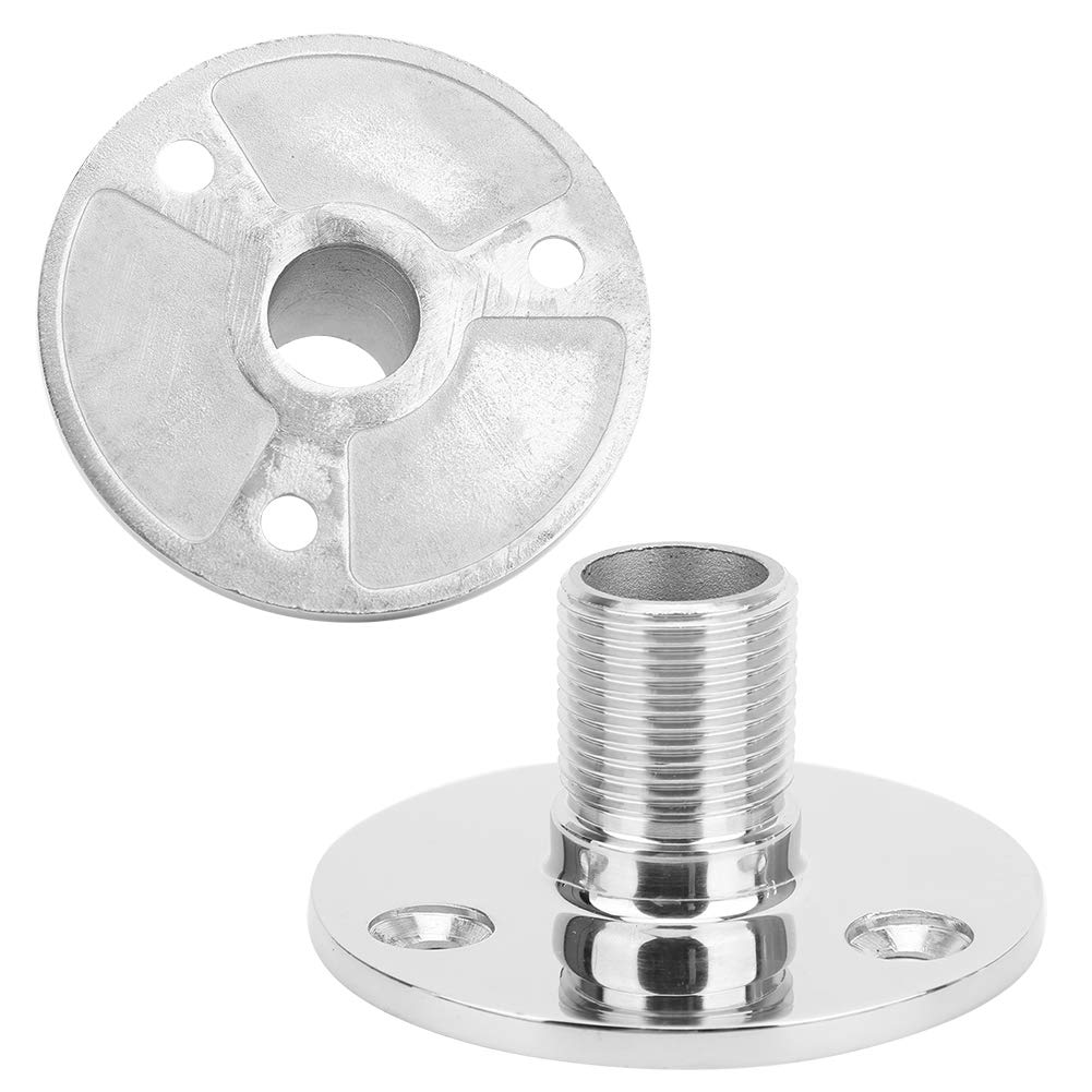 EVTSCAN 316 Stainless Steel Marine Antenna Mount for Boats - Waterproof & Durable Boat Accessory