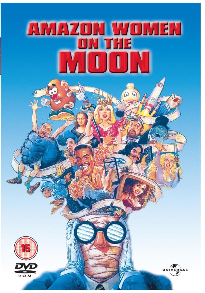 Amazon Women on the Moon - Classic Sci-Fi Comedy Movie DVD | Perfect for Movie Nights, 80s Film Enthusiasts & Nostalgic Entertainment