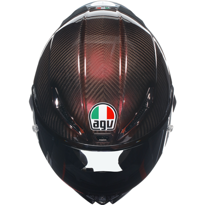 AGV Pista GP RR Red Carbon Motorcycle Helmet - ECE 22.06 Certified - High Performance Racing Helmet for Track & Street Riding - Perfect for MotoGP, Superbike & Sport Bike Enthusiasts