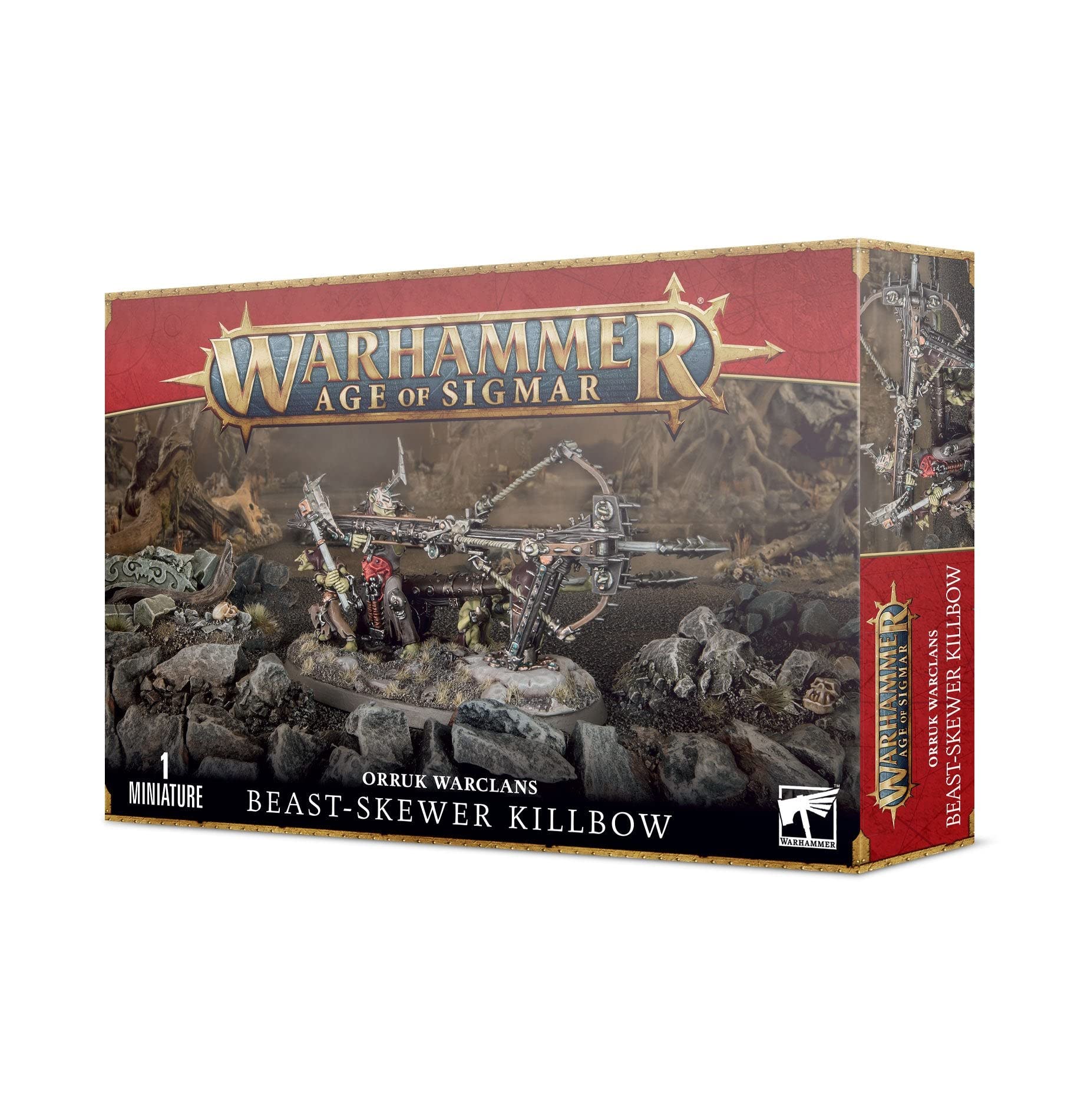 Age of Sigmar Orruk Warclans Beast-Skewer Killbow - Tabletop Wargaming Miniature for Strategic Battle Scenes