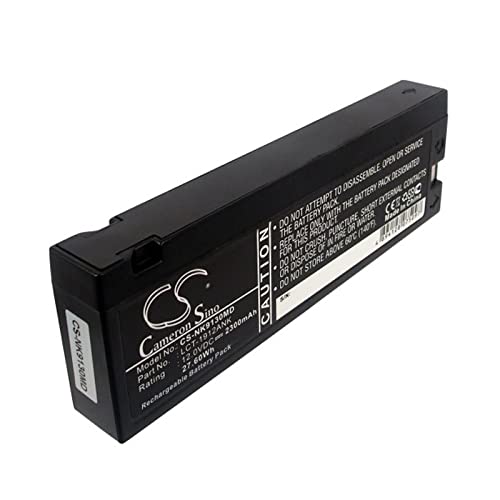 ZYLR Sealed Lead Acid Replacement Battery for Critikon 9710, 9710 Dinamap Plus (2 Required), 9720 Dinamap Plus Monitor, Compact TS Monitor, Dinamap Compact, Pro 100, TS, VSM - Medical Equipment Power Solution for Hospital Monitors and Diagnostic Devices