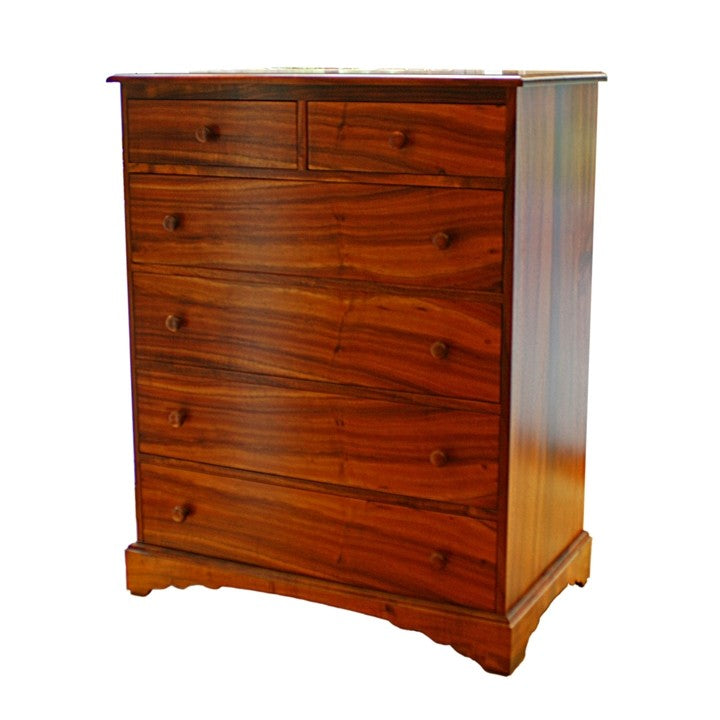 Halstead 6-Drawer Dresser - Modern Wooden Chest of Drawers for Bedroom Storage & Organization | Perfect for Clothes, Linens & Accessories