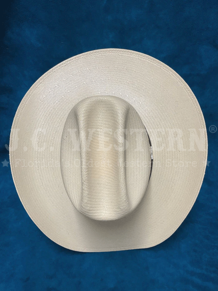 Resistol RSSACL 304281 SANTA CLARA George Strait Collection Natural Straw Cowboy Hat for Men - Perfect for Country Music Festivals, Rodeos & Outdoor Summer Events