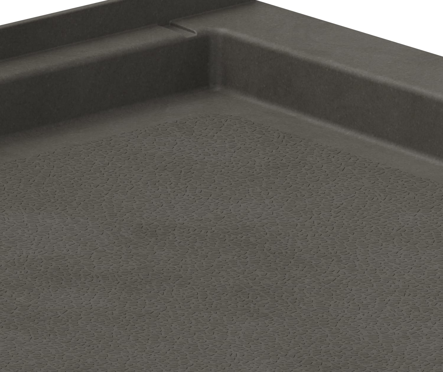 36 x 36 Swanstone Single Threshold Shower Pan - Durable & Slip-Resistant Bathroom Floor Base for Easy Installation | Perfect for Home Renovation & ADA Compliant Showers