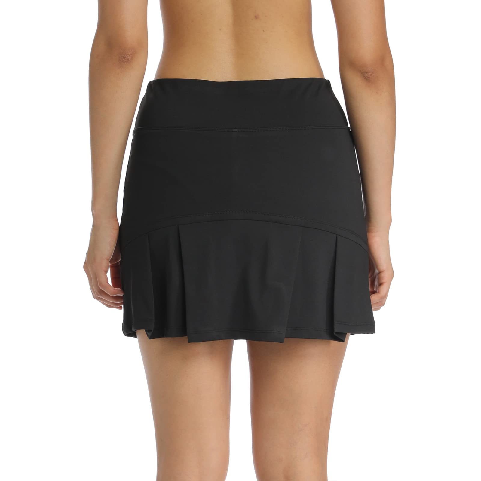MS.ING Women's Active Athletic Skorts - Lightweight Golf & Tennis Skirts with Built-in Shorts & Pockets | Perfect for Sports, Workouts & Casual Wear