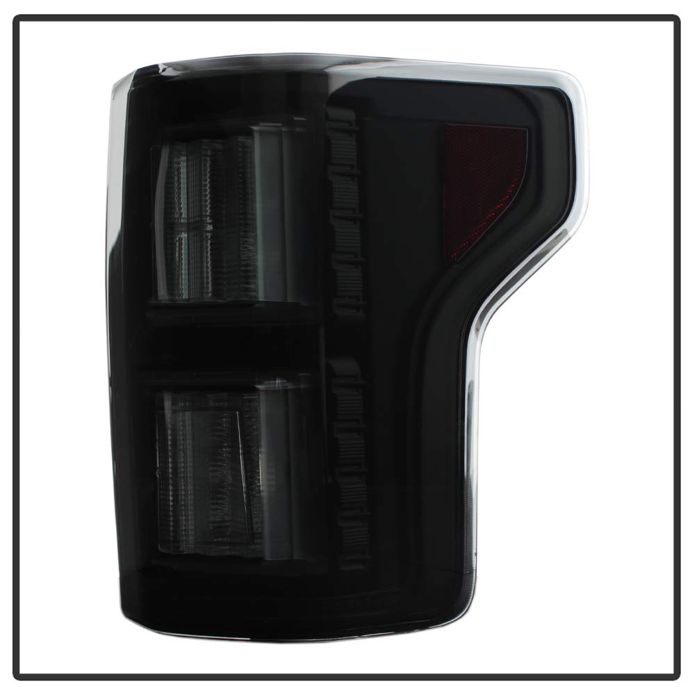 ACANII Smoked Black LED Tail Lights for 2018-2020 Ford F150 Pickup Truck - Brake Lamps Pair (Driver & Passenger Side) - Upgrade Your Truck's Style & Visibility for Night Driving & Off-Road Adventures