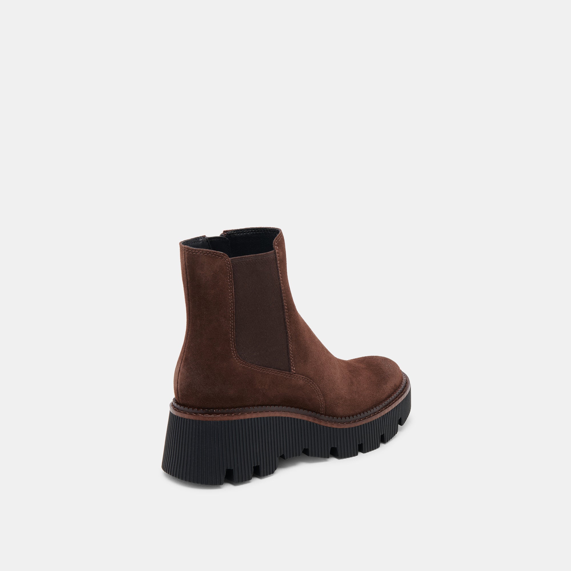 EMMET H2O Waterproof Boots DK Brown Suede - Comfortable & Stylish Ankle Boots for Women, Perfect for Rainy Days & Outdoor Adventures