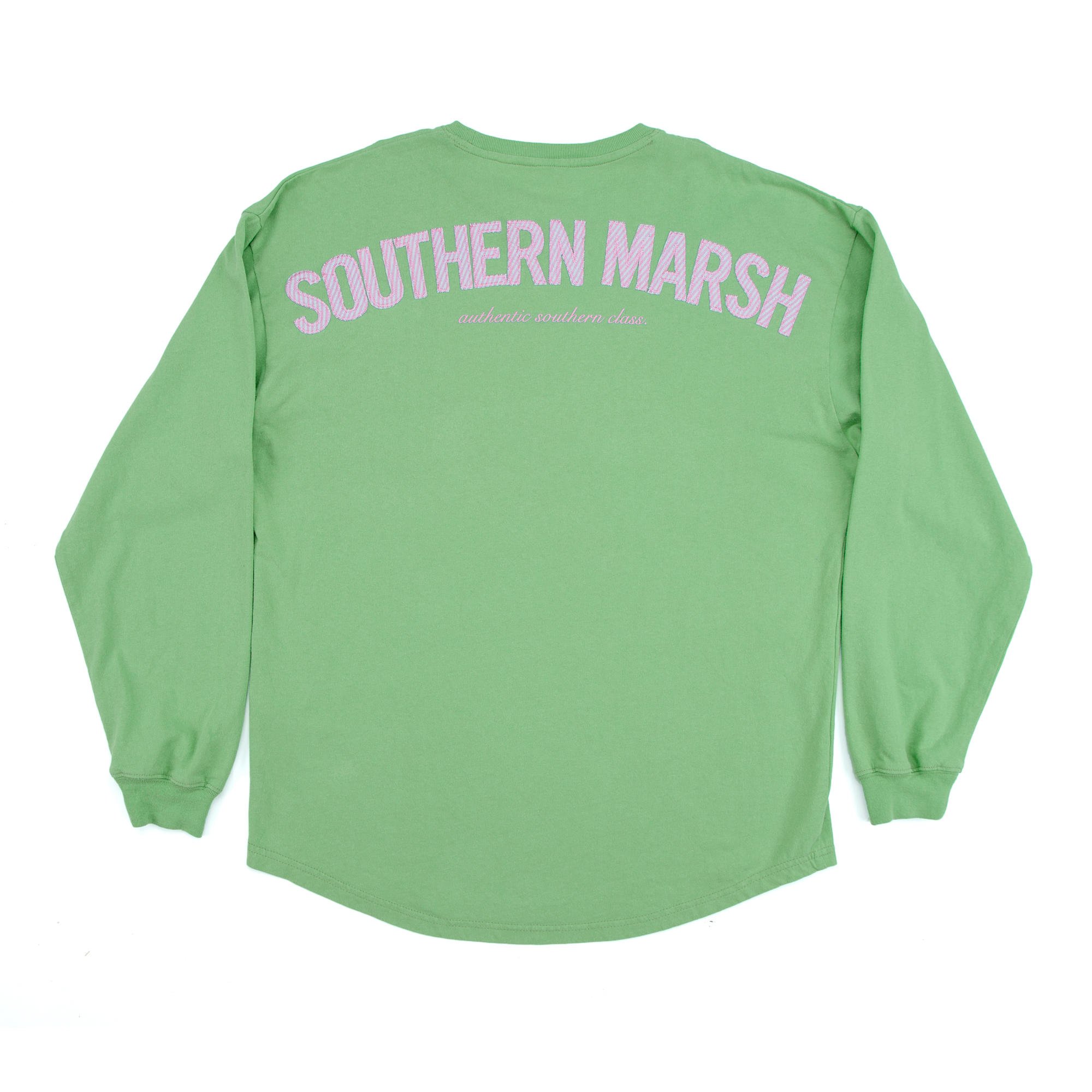 Southern Marsh Rebecca Long Sleeve Jersey Shirt for Women - Comfortable Cotton Blend Top for Casual Wear, Outdoor Activities & Layering
