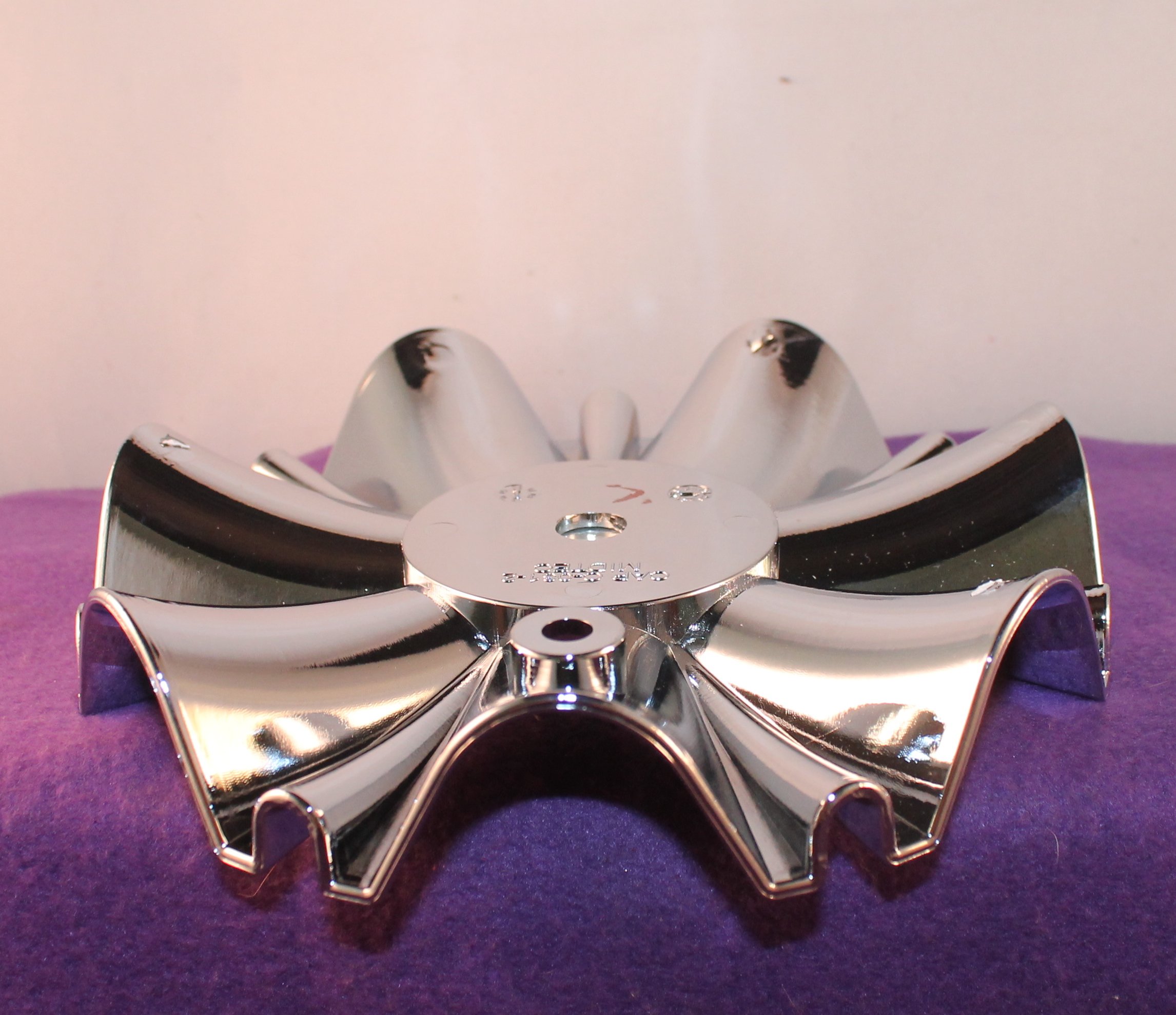 Custom Chrome Center Caps (Set of 4) - C-031-2 MIDTEC C-76020 Replacement for Tuscany 20