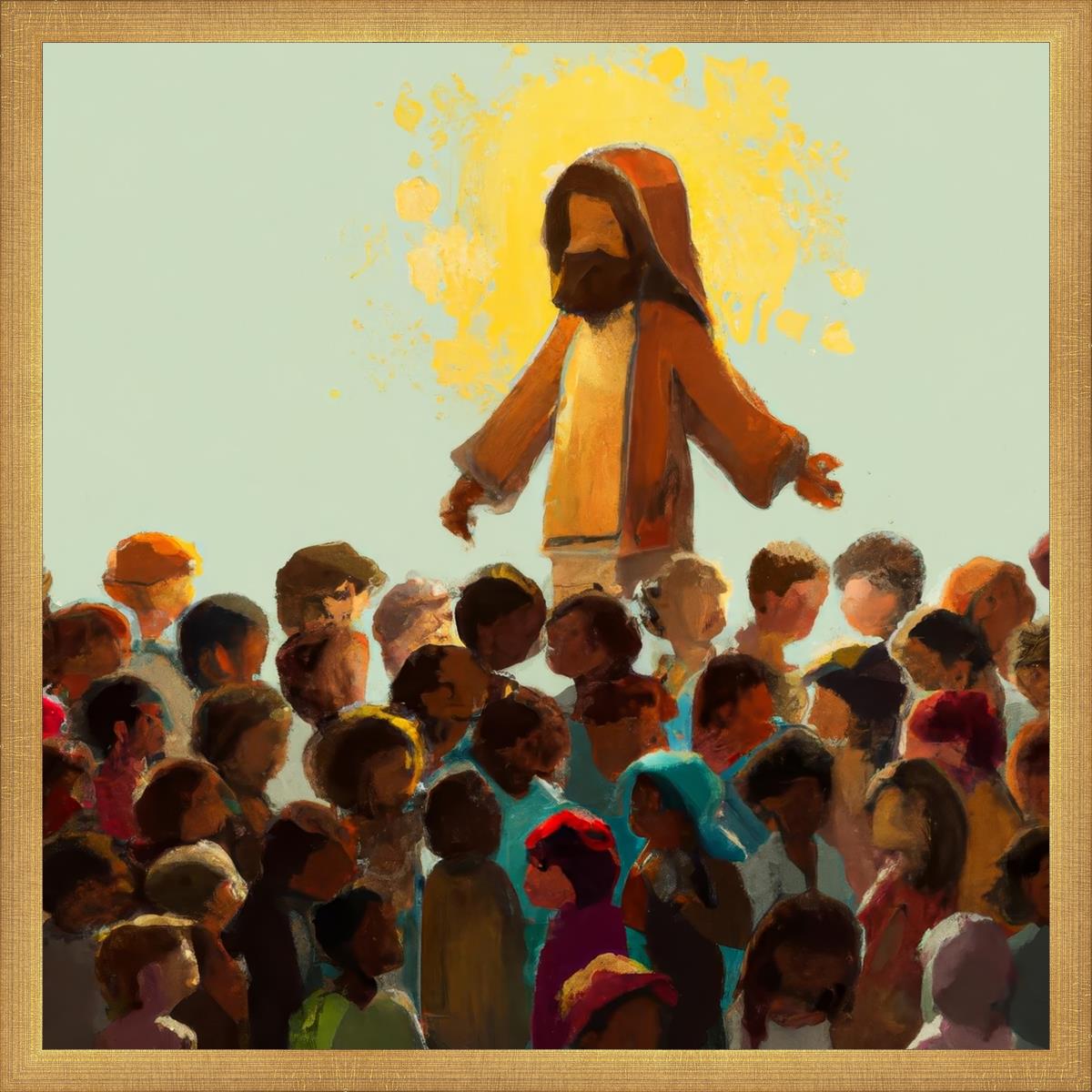 Blessed Are The Children - Inspirational Christian Wall Art for Kids' Rooms, Sunday School & Nursery Decor