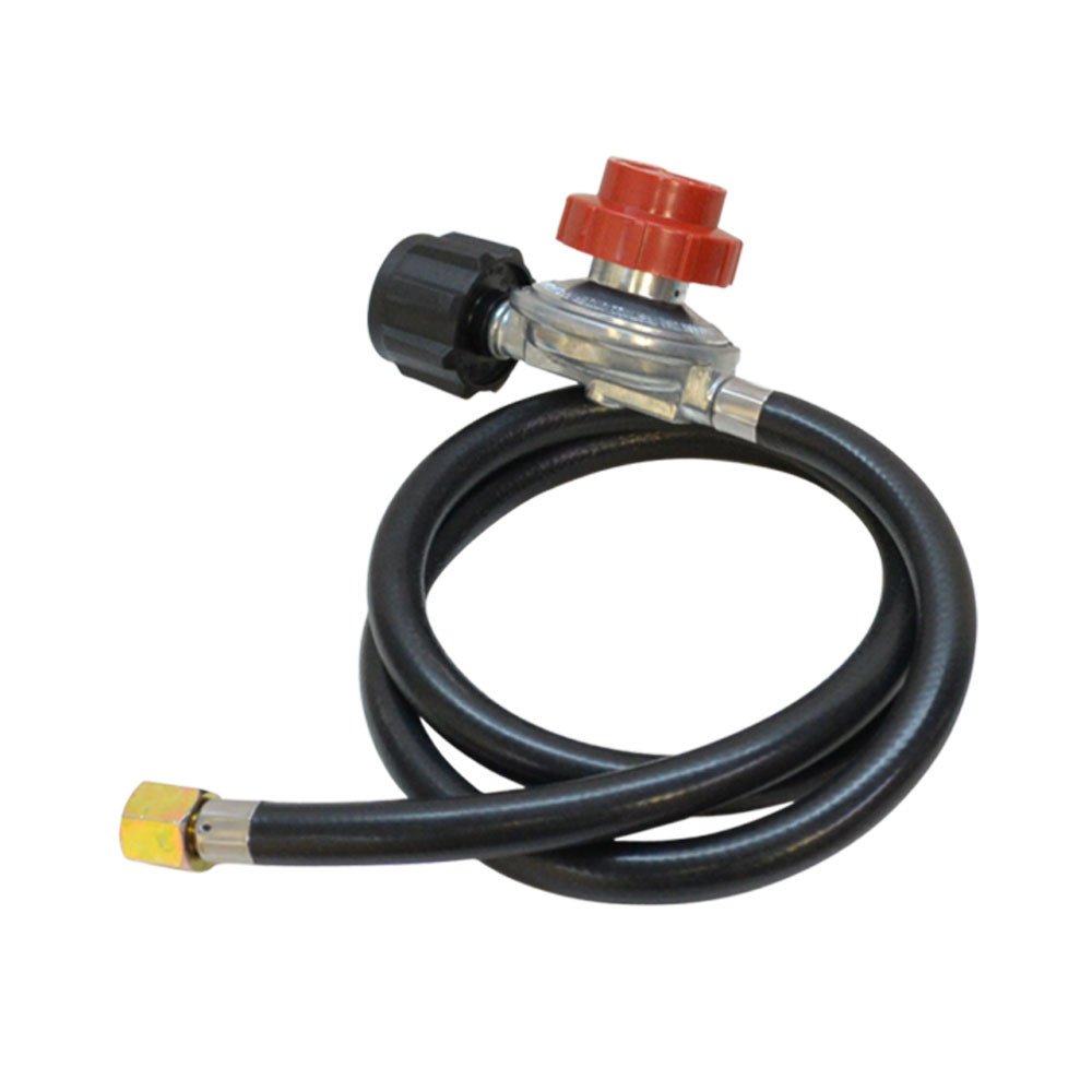 4 Ft High Pressure Propane Regulator Hose for LPG BBQ, Gas Burner, Stove & Fryer - Perfect for Outdoor Cooking, Grilling & Camping