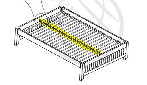 Premium Twin/Full/Queen/King Size Mattress Reinforcing Center Support - Heavy Duty Bed Frame Stabilizer for Enhanced Comfort & Durability - Perfect for Home, Guest Room, and Dormitory Use