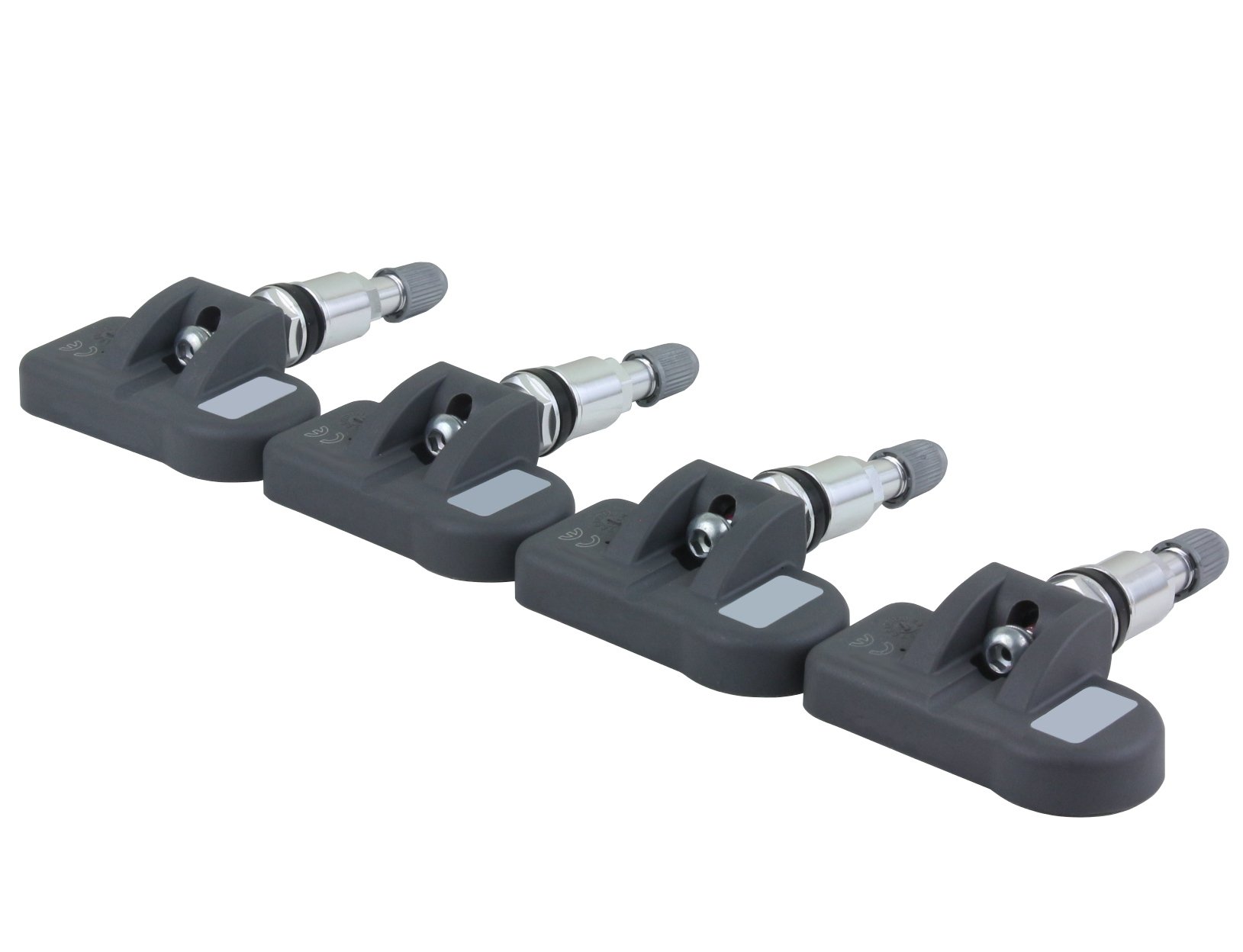 RAREELECTRICAL New Set of 4 Tire Pressure Monitoring Sensors (TPMS) - Compatible with Saturn Sky & Aura Models 13581558, 15268606, 25920615, 13586335, 20922900, 22854886, 25799331 - Improve Driving Safety & Fuel Efficiency