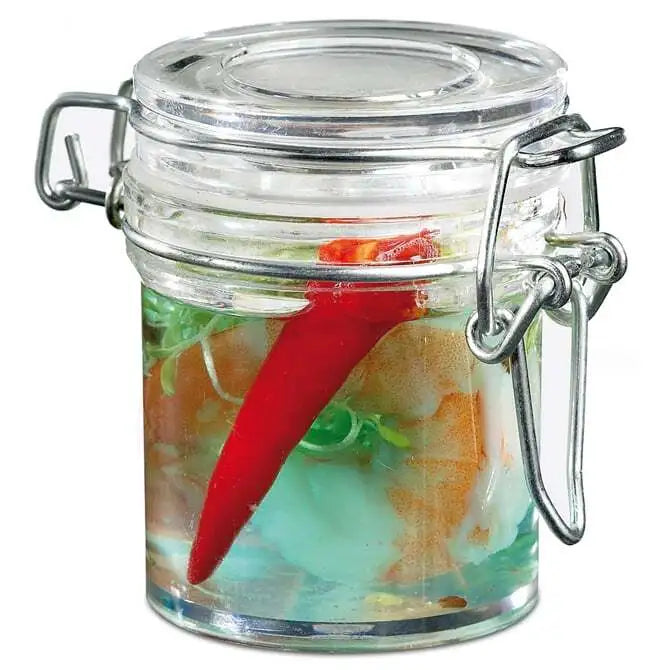 Premium Plastic Mason Jars with Lids - Airtight Food Storage Containers for Canning, Pickling & Meal Prep - BPA-Free, Leakproof & Stackable - Perfect for Kitchen, Pantry Organization & DIY Crafts