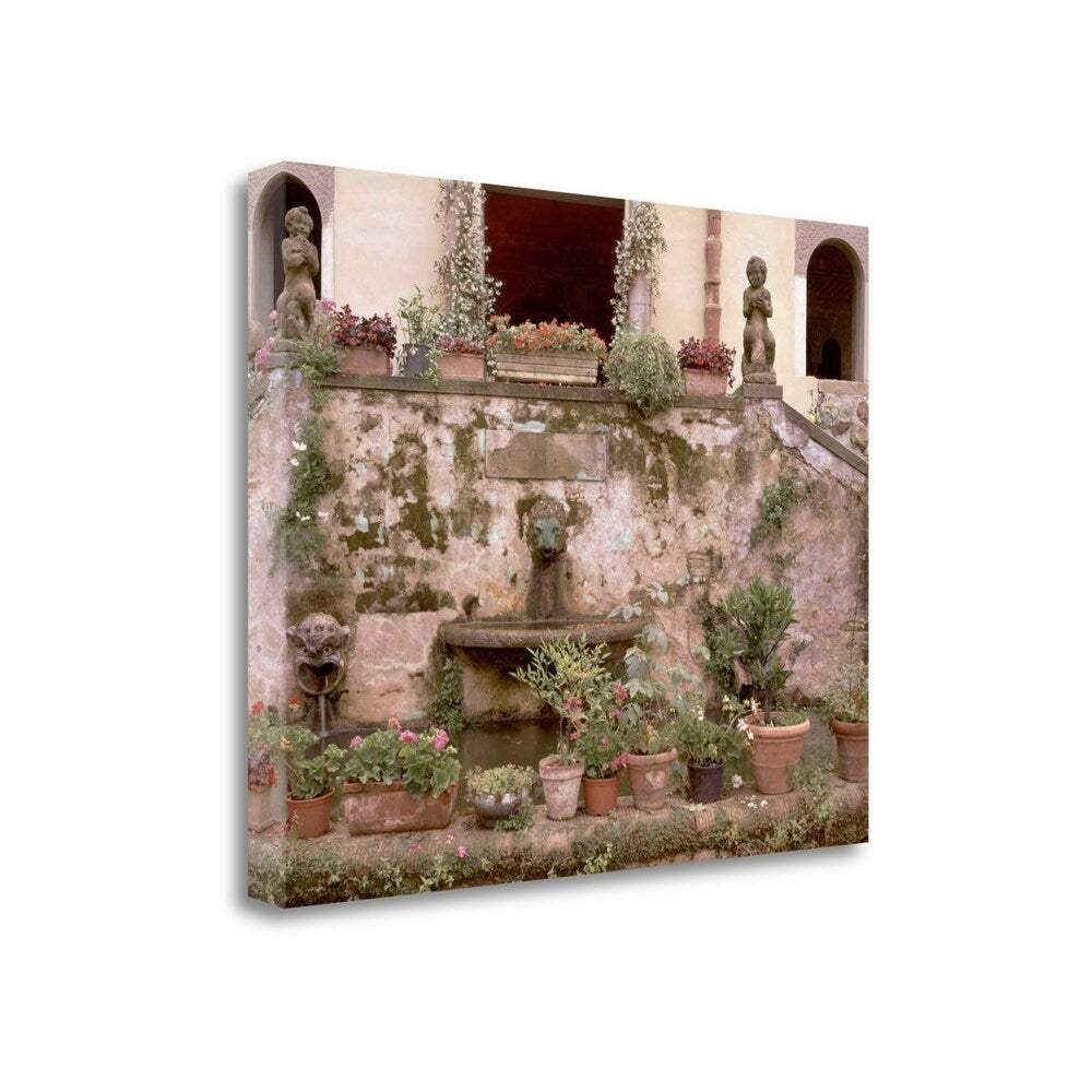 Alan Blaustein 19 Garden Bench Giclee Print on Gallery Wrap Canvas - Perfect for Home Decor, Living Room, Bedroom & Office Wall Art