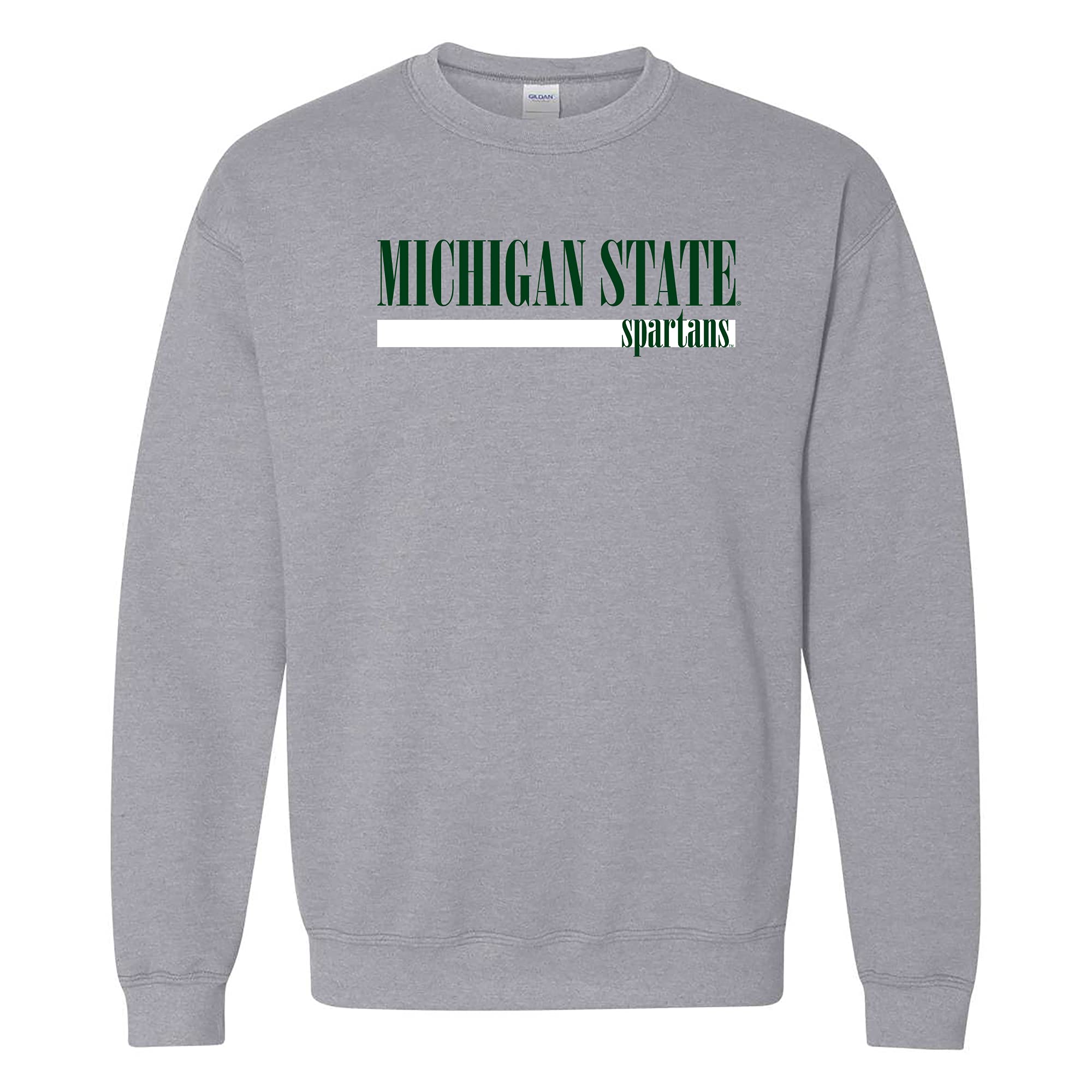UGP Campus Apparel NCAA Boldline Team Color Crewneck Sweatshirt | College & University Spirit Wear | Game Day & Campus Fashion