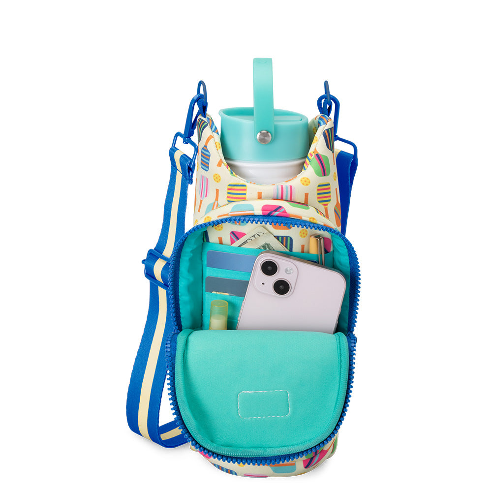 Best Pickleball Water Bottle Sling - Insulated & Leak-Proof Sports Hydration Belt for Tennis, Running & Outdoor Activities