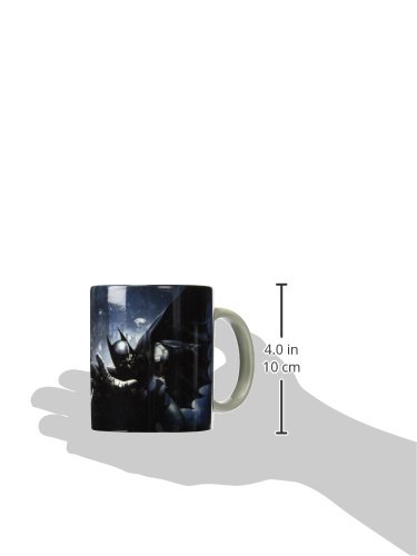 Batman Arkham Origins Morphing Mug - Heat-Activated Ceramic Coffee Cup with Batman Design - Perfect for Superhero Fans, Office Use & Gift Giving